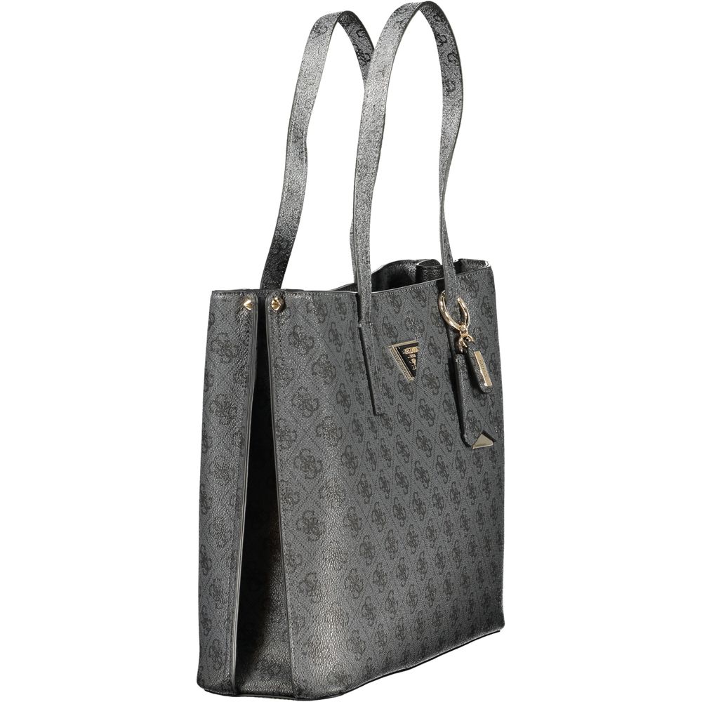 Guess Jeans Black Polyurethane Women's Handbag