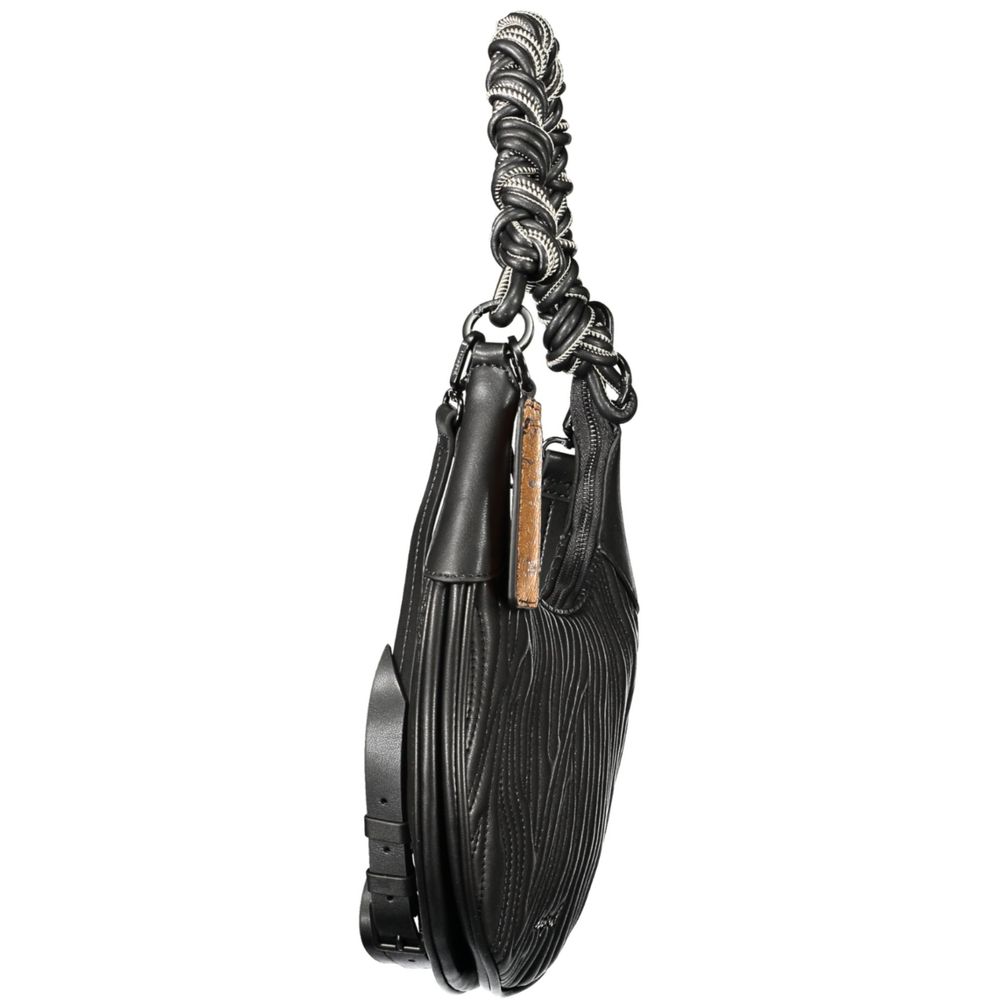 Desigual Black Polyurethane Woman Bag