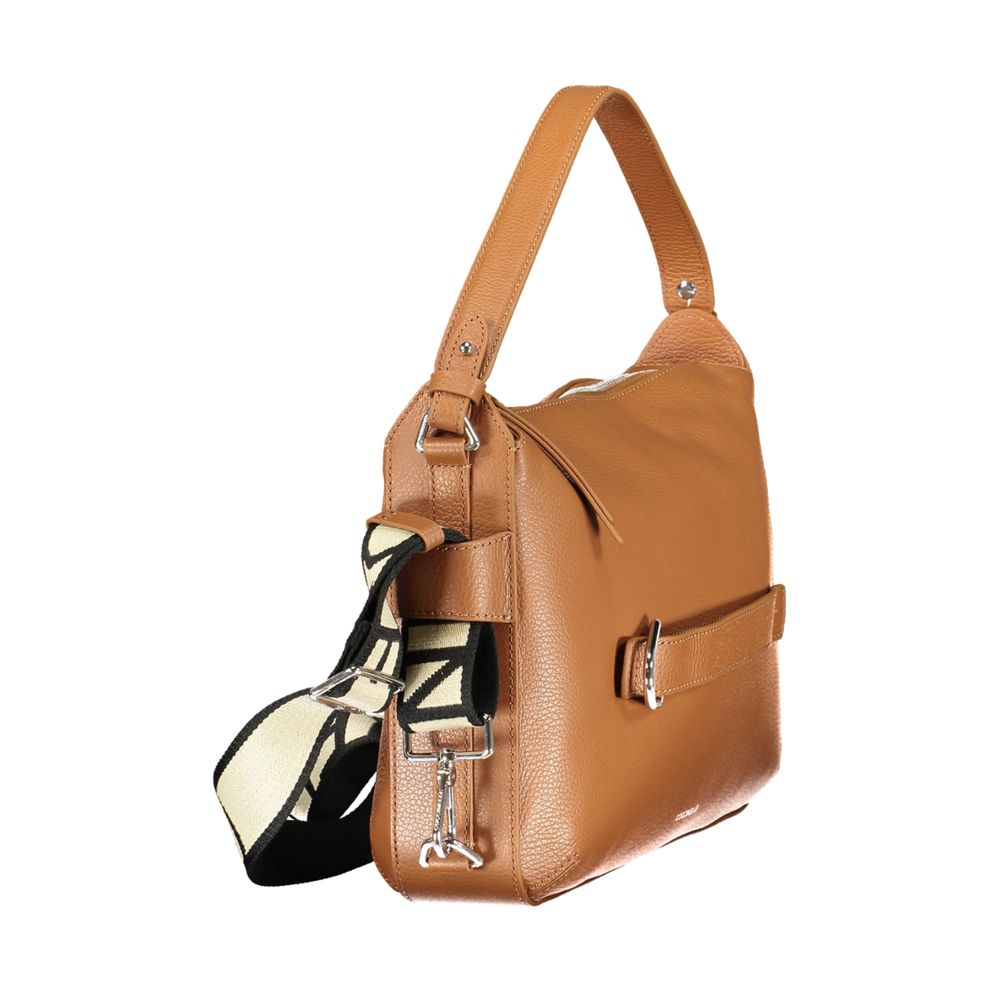 Coccinelle Marrone Leather Women Handbag – coccinelle-marrone-leather-women-handbag-1