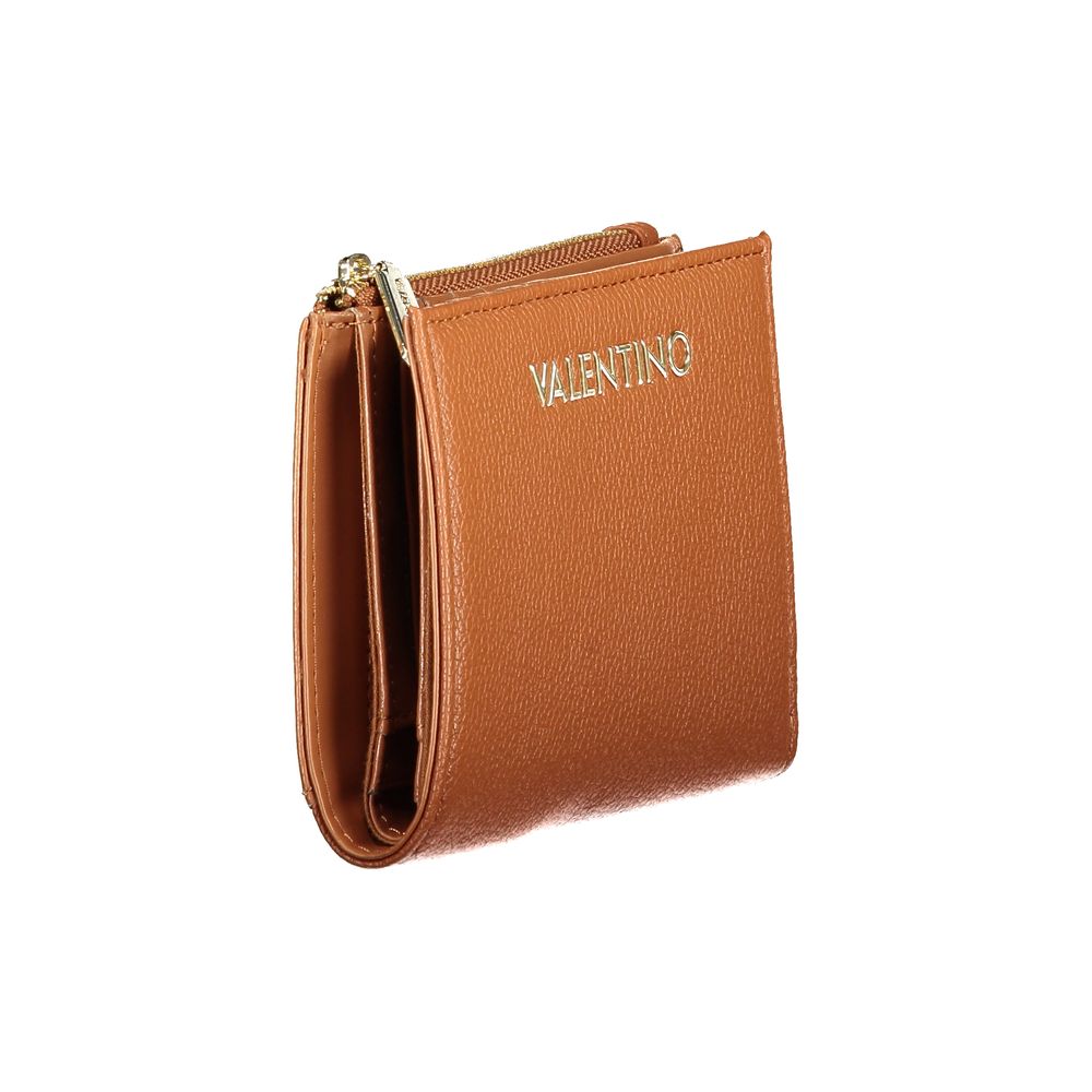 Cartera de mujer de poliuretano marrón Mario Valentino