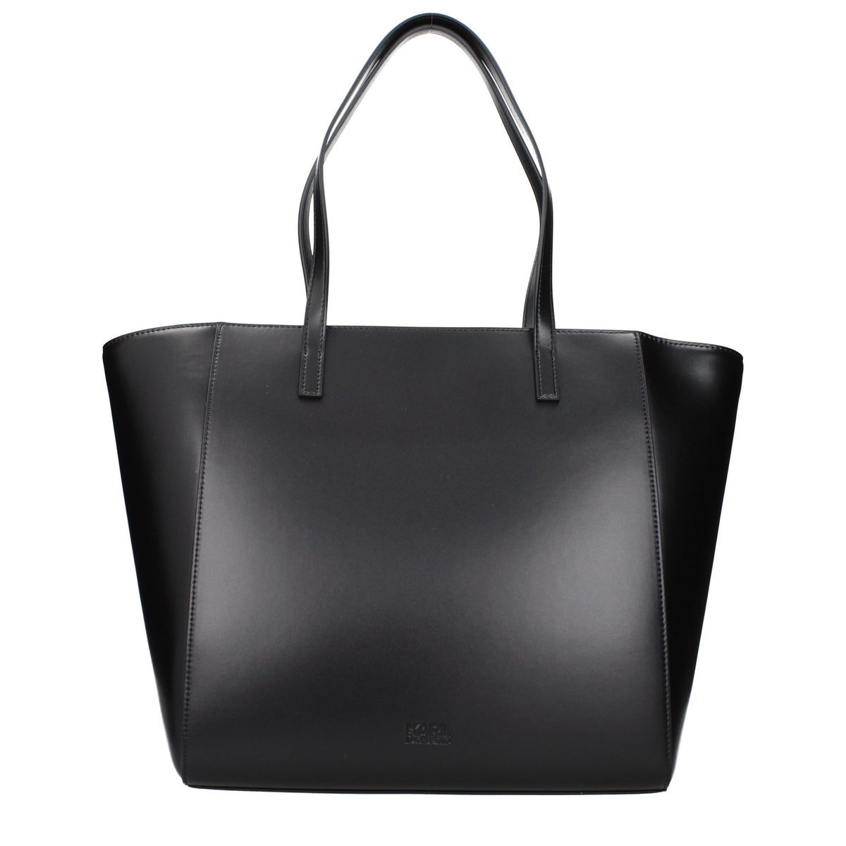 Karl Lagerfeld Black Polyethylene Shoulder Bag