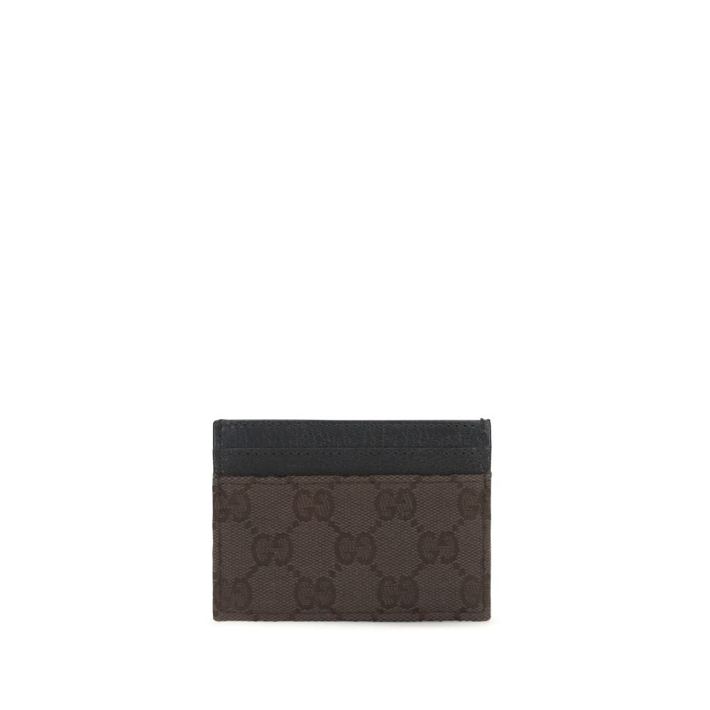 Gucci Brown Fabric Wallet
