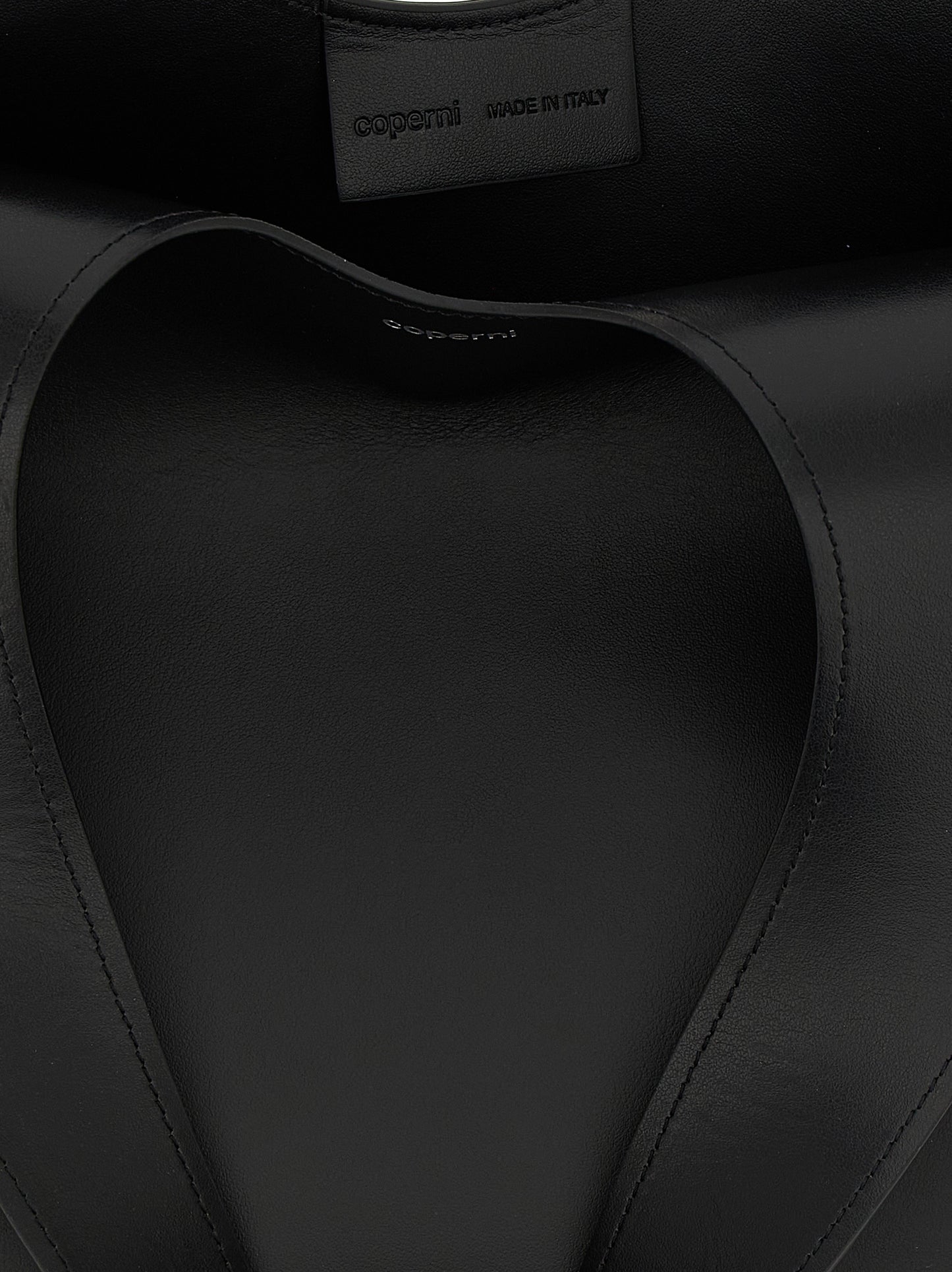 Coperni Black Cowhide Shoulder Bag