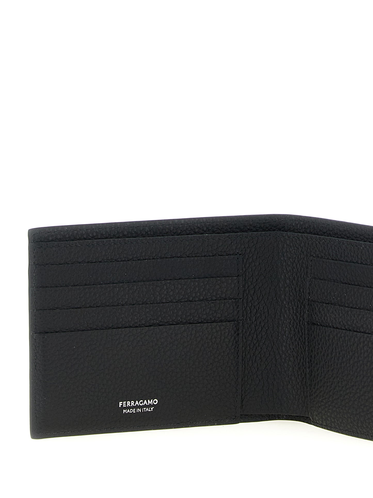 Ferragamo Black Calfskin Wallet