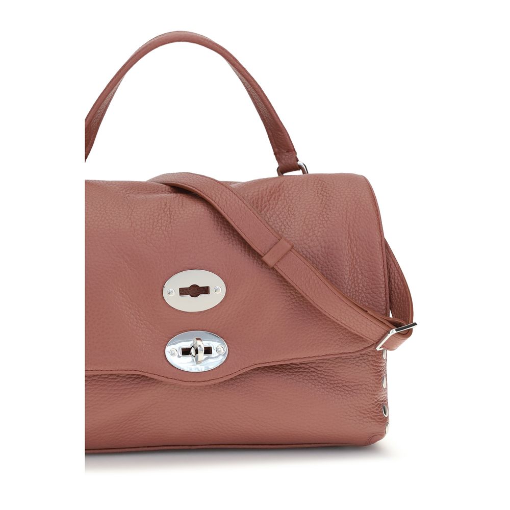 Zanellato Red Calf Leather Bos Taurus Shoulder Bag
