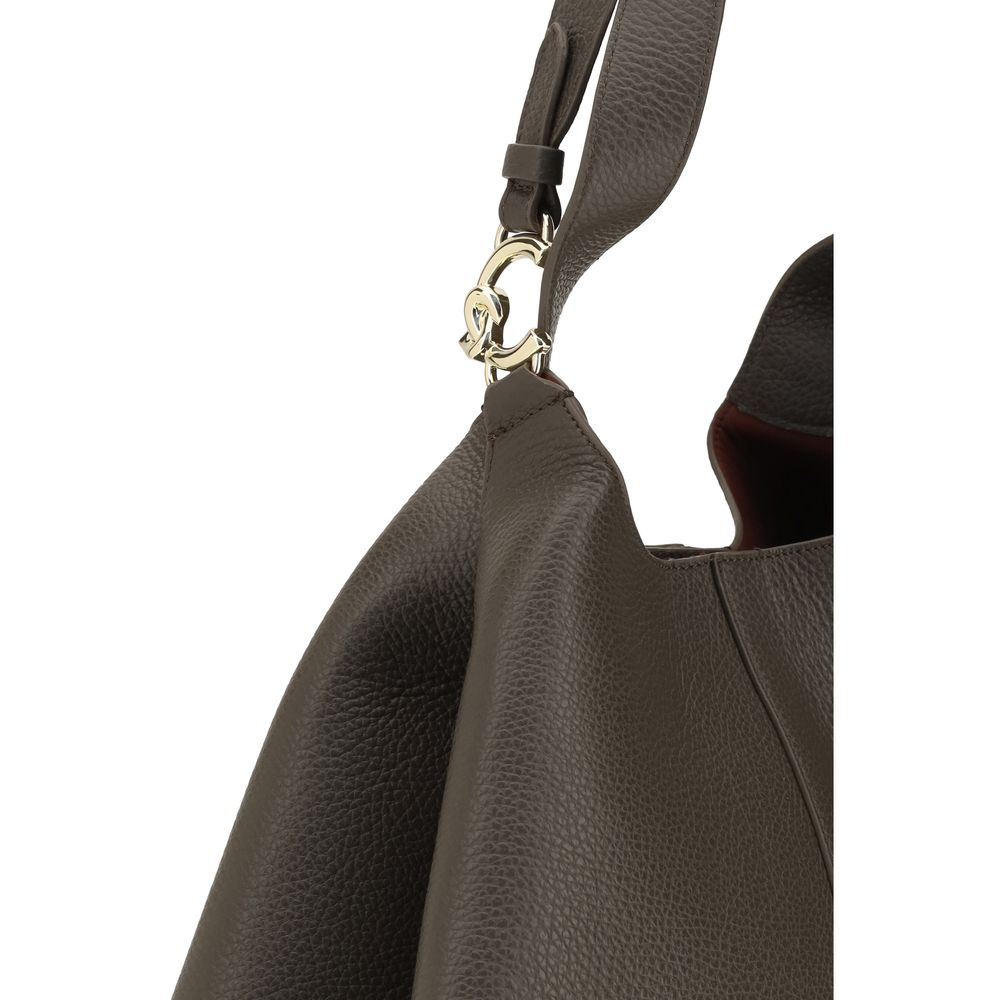 Coccinelle Brown Calf Leather Bos Taurus Shoulder Bag – coccinelle-brown-calf-leather-bos-taurus-shoulder-bag-2