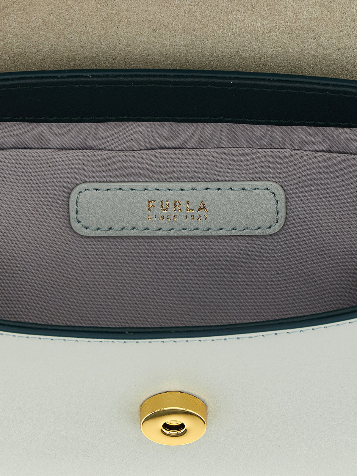 Bolso Furla Bicolor de Piel de Becerro