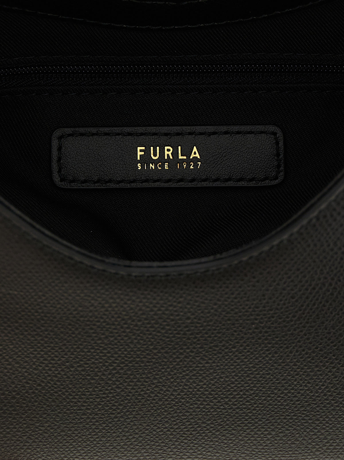 Furla Black Calfskin Handbag