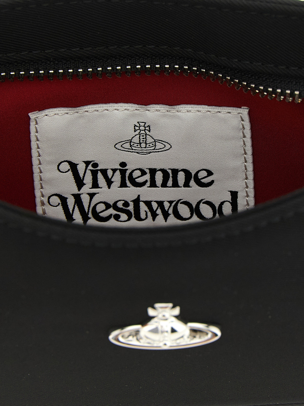 Vivienne Westwood Black Polyester Shoulder Bag
