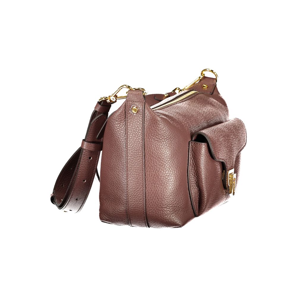 Coccinelle Brown Leather Handbag – coccinelle-brown-leather-handbag-6