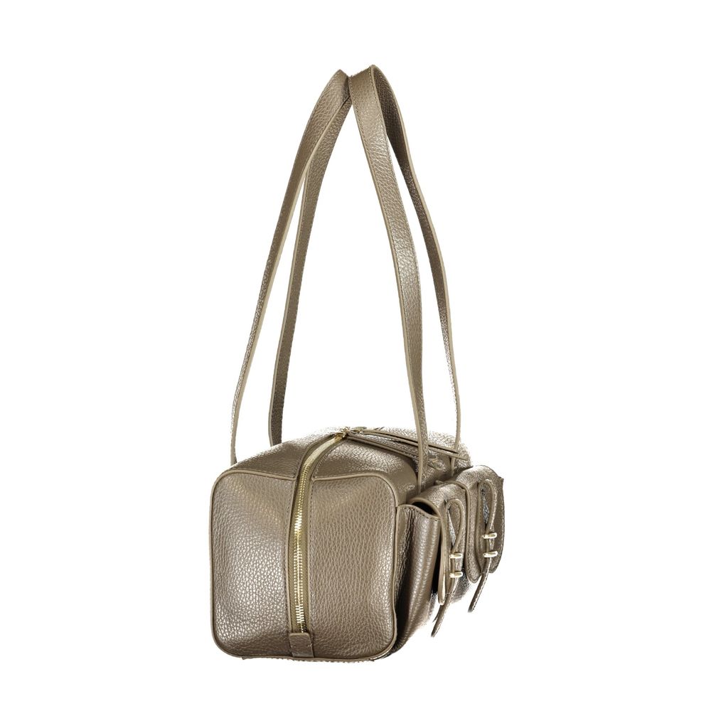 Coccinelle Brown Leather Handbag – coccinelle-brown-leather-handbag-8
