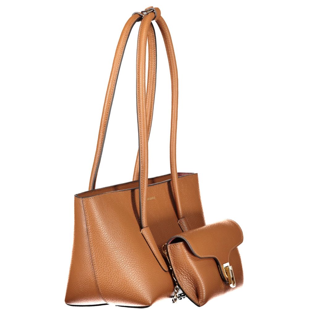 Bolso de Piel Marrón para Mujer Coccinelle