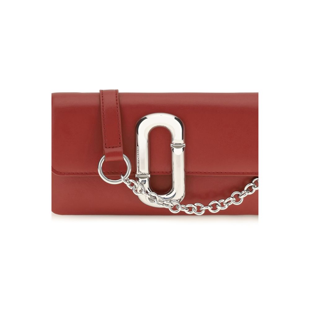 Marc Jacobs Red Calf Leather Wallet