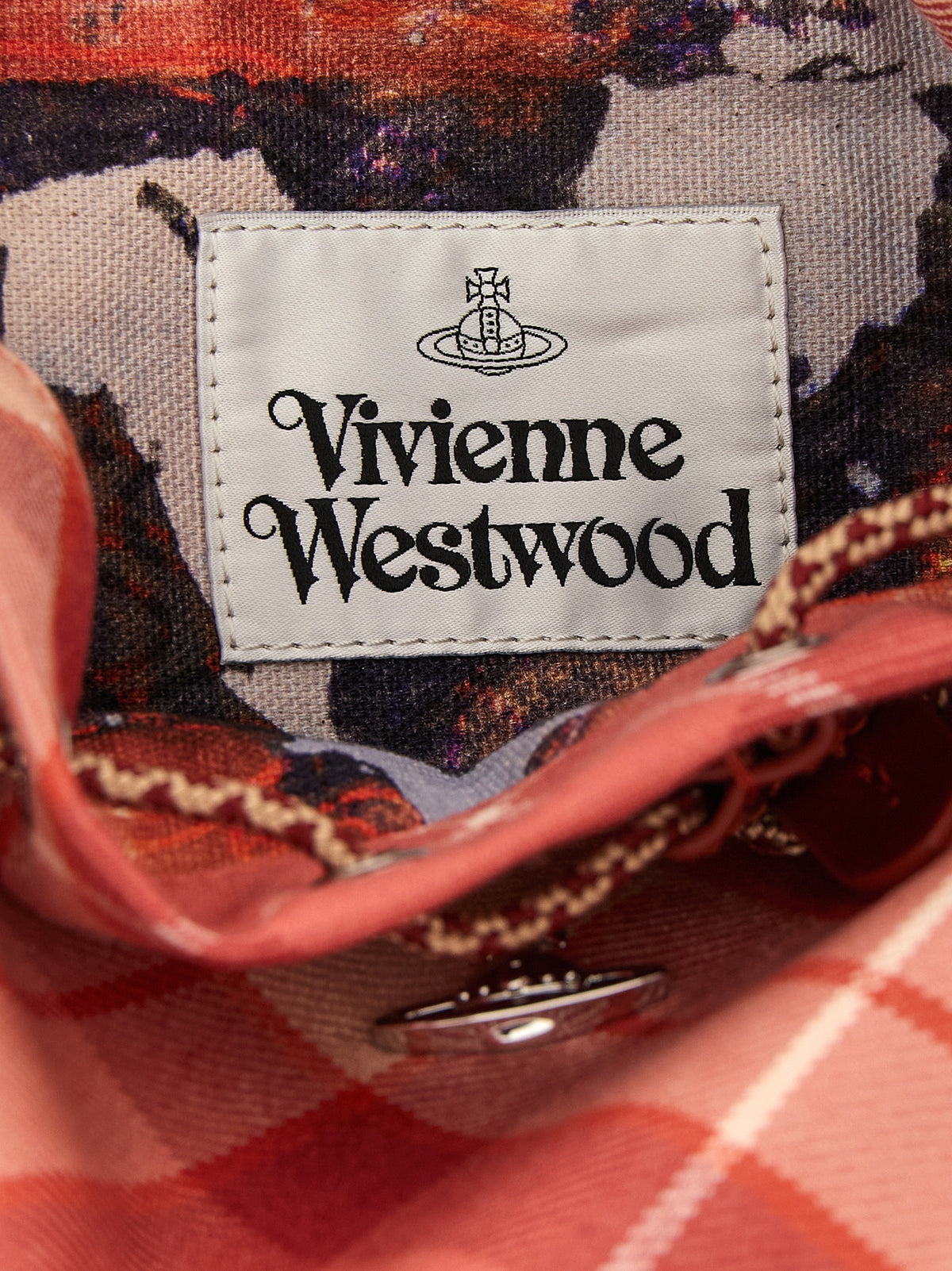 Bolso de hombro Vivienne Westwood de lana multicolor