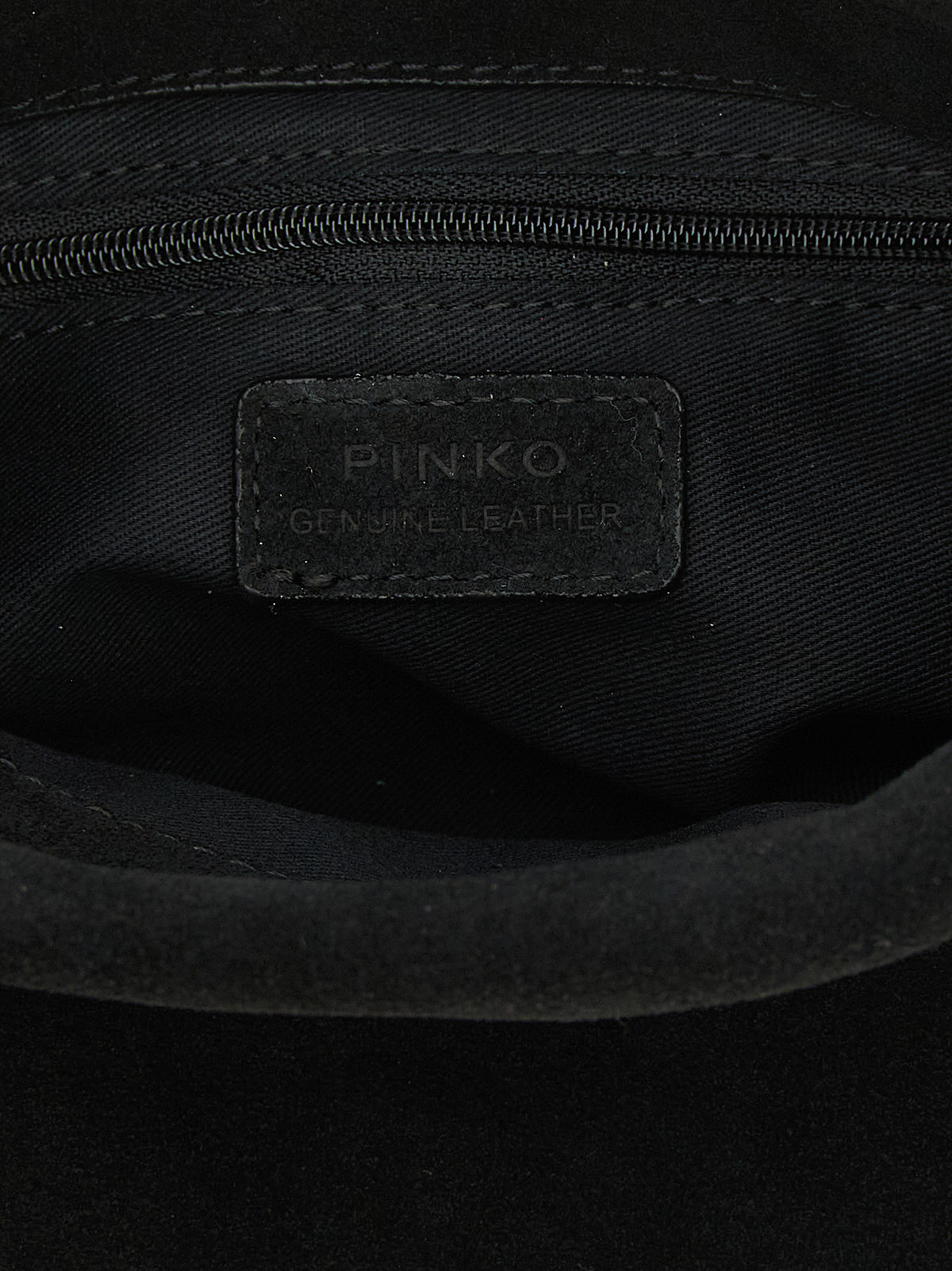 Bolso de mano PINKO de piel de cordero morado
