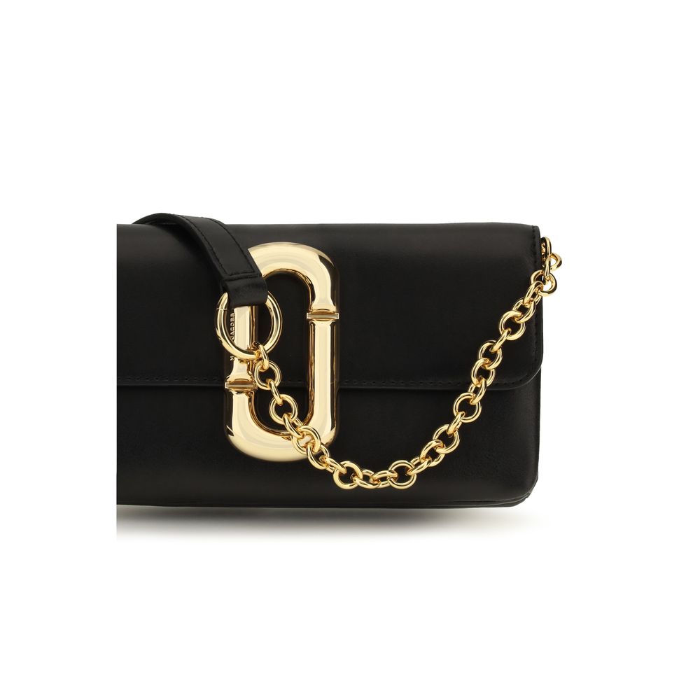 Marc Jacobs Black Calf Leather Wallet