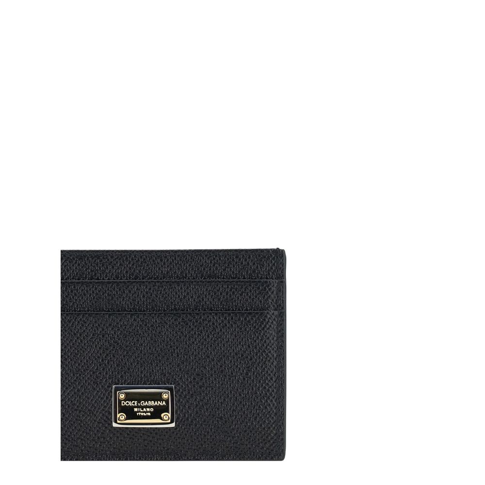 Dolce & Gabbana Black Calf Leather Bos Taurus Wallet – dolce-gabbana-black-calf-leather-bos-taurus-wallet
