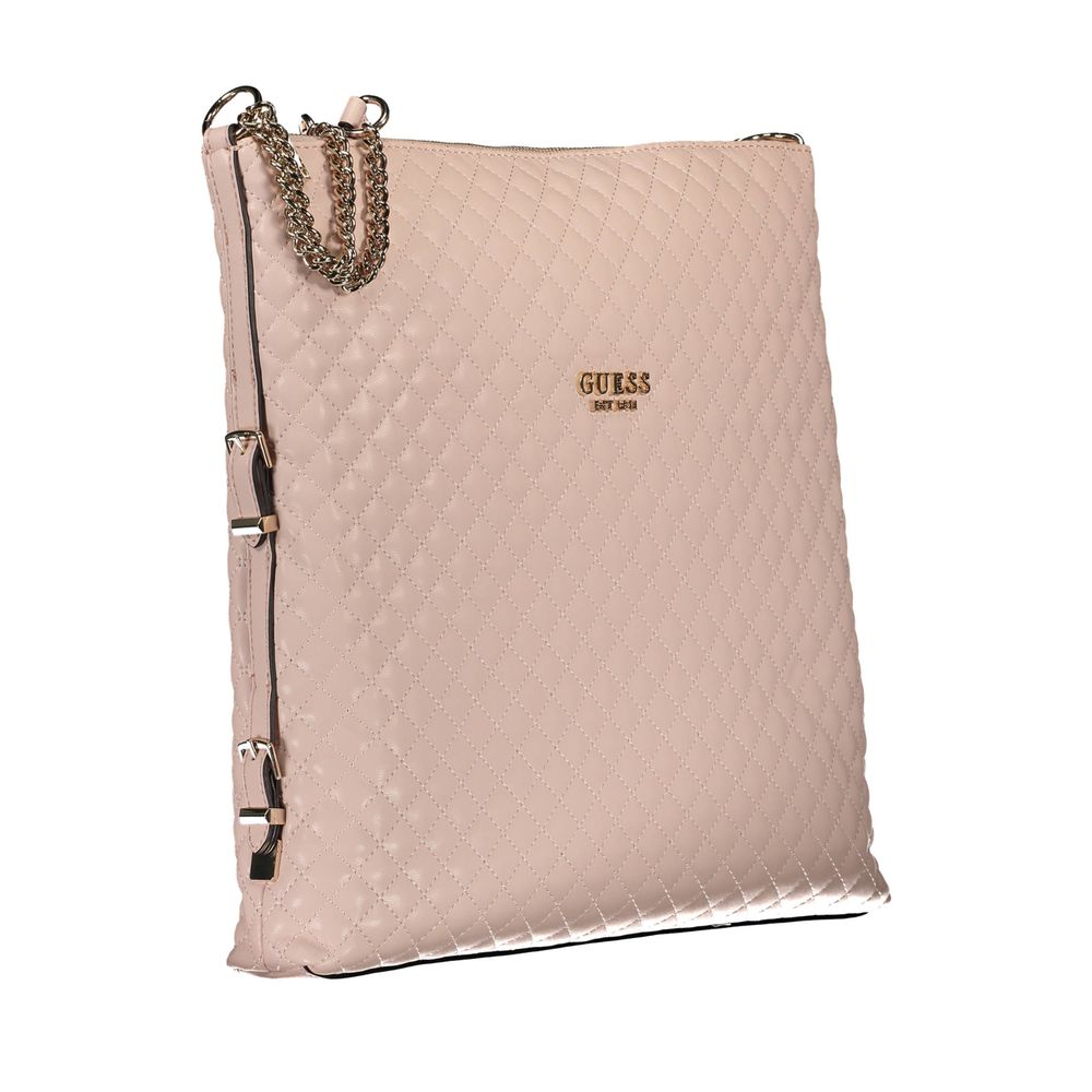 Guess Jeans Pink Polyurethane Women Handbag