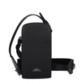 A.P.C. Black Leather Crossbody Bag