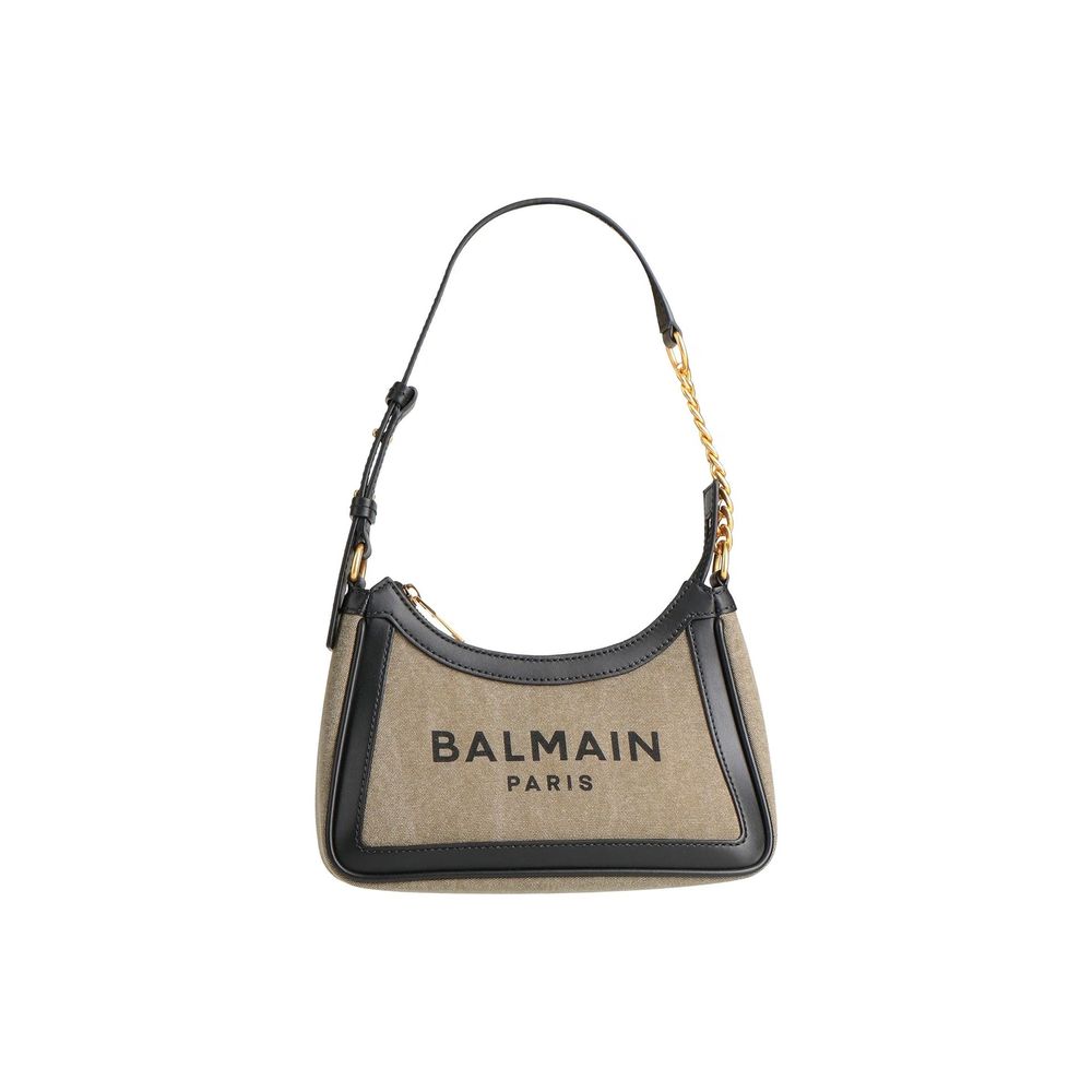 Balmain Bicolor Cotton Shoulder Bag