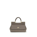 Dolce & Gabbana Brown Calf Leather Bos Taurus Shoulder Bag