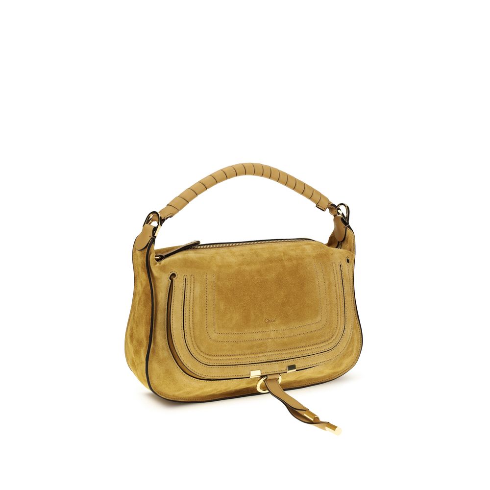 Chloé Beige Calf Leather Bos Taurus Shoulder Bag