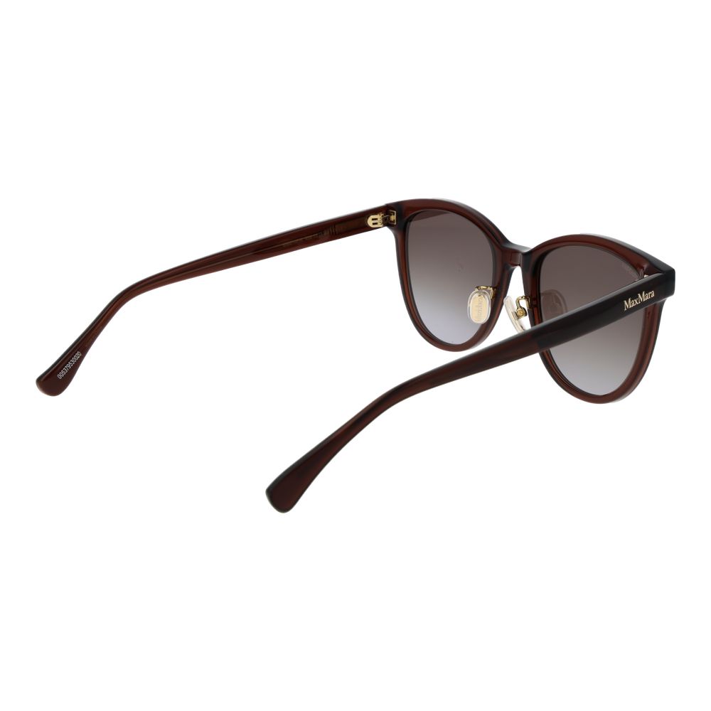 Gafas de sol Max Mara de acetato marrón