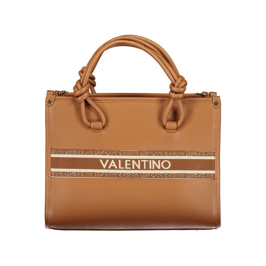 Mario Valentino Brown Polyurethane Women's Bag