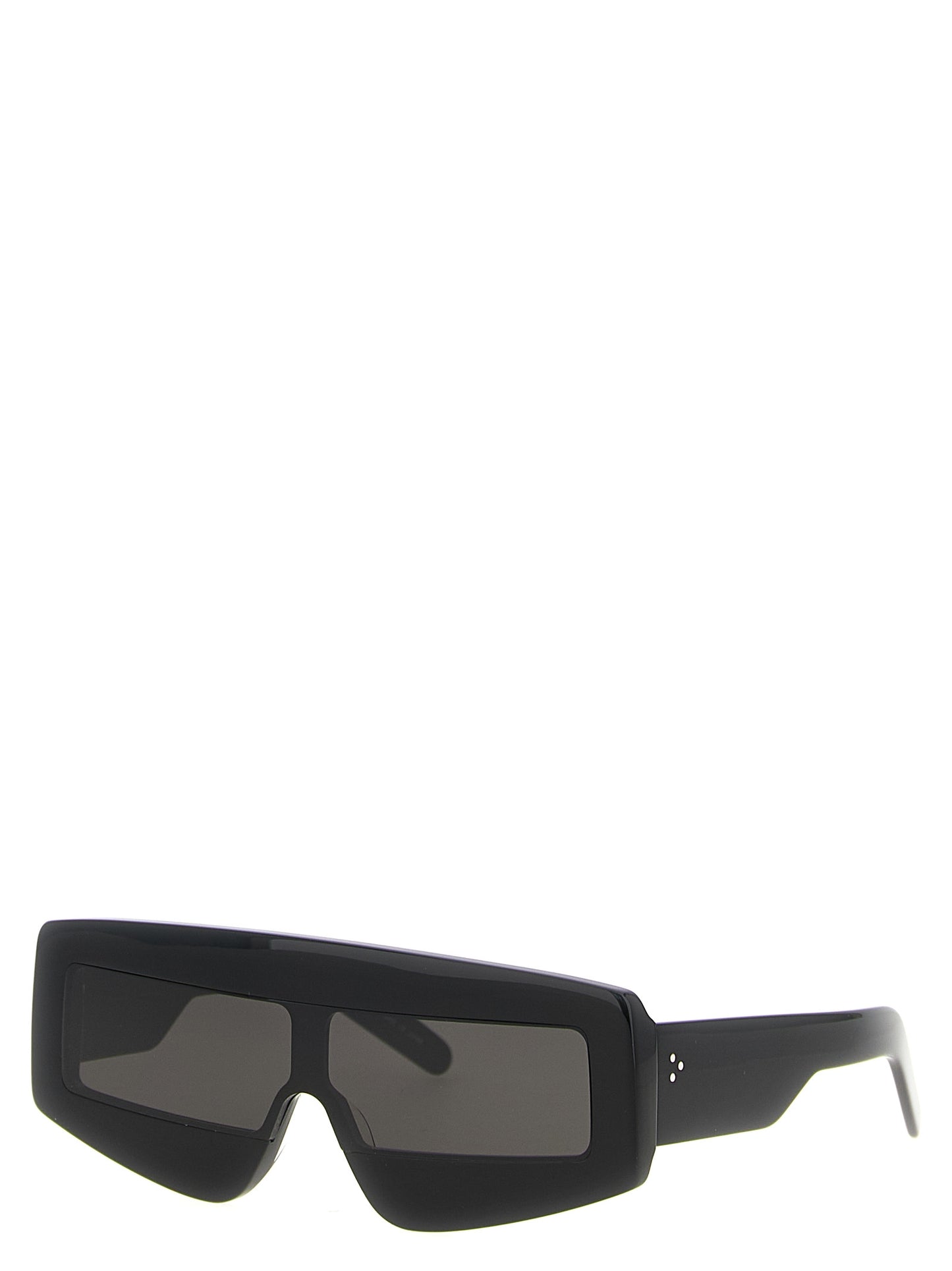 Rick Owens Black Acetate Sunglasses
