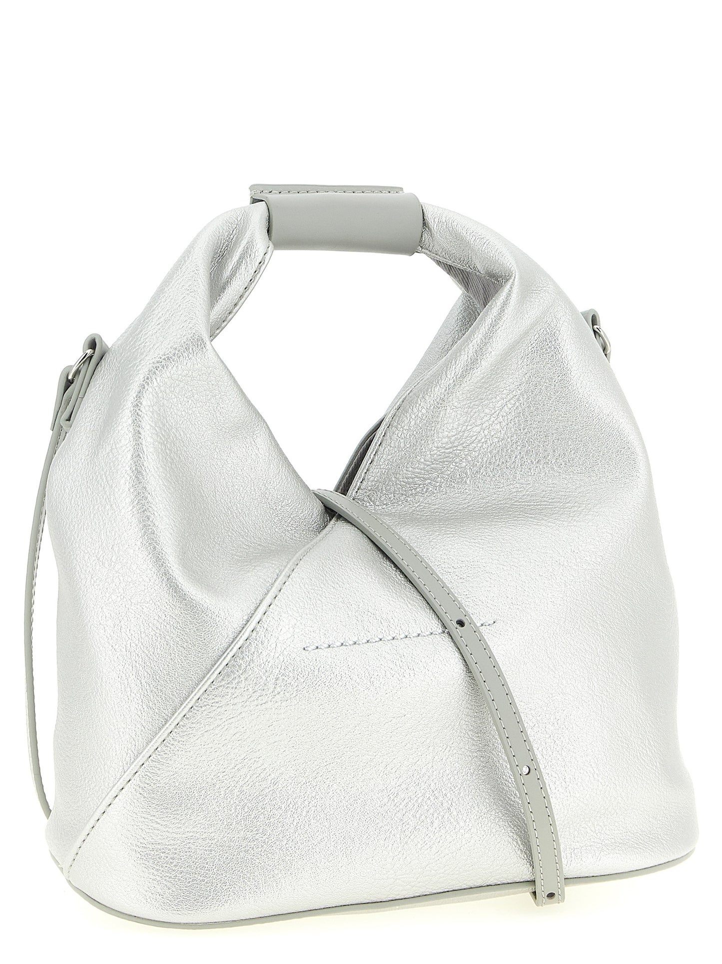 MM6 Maison Margiela Silver Polyethylene Crossbody Bag