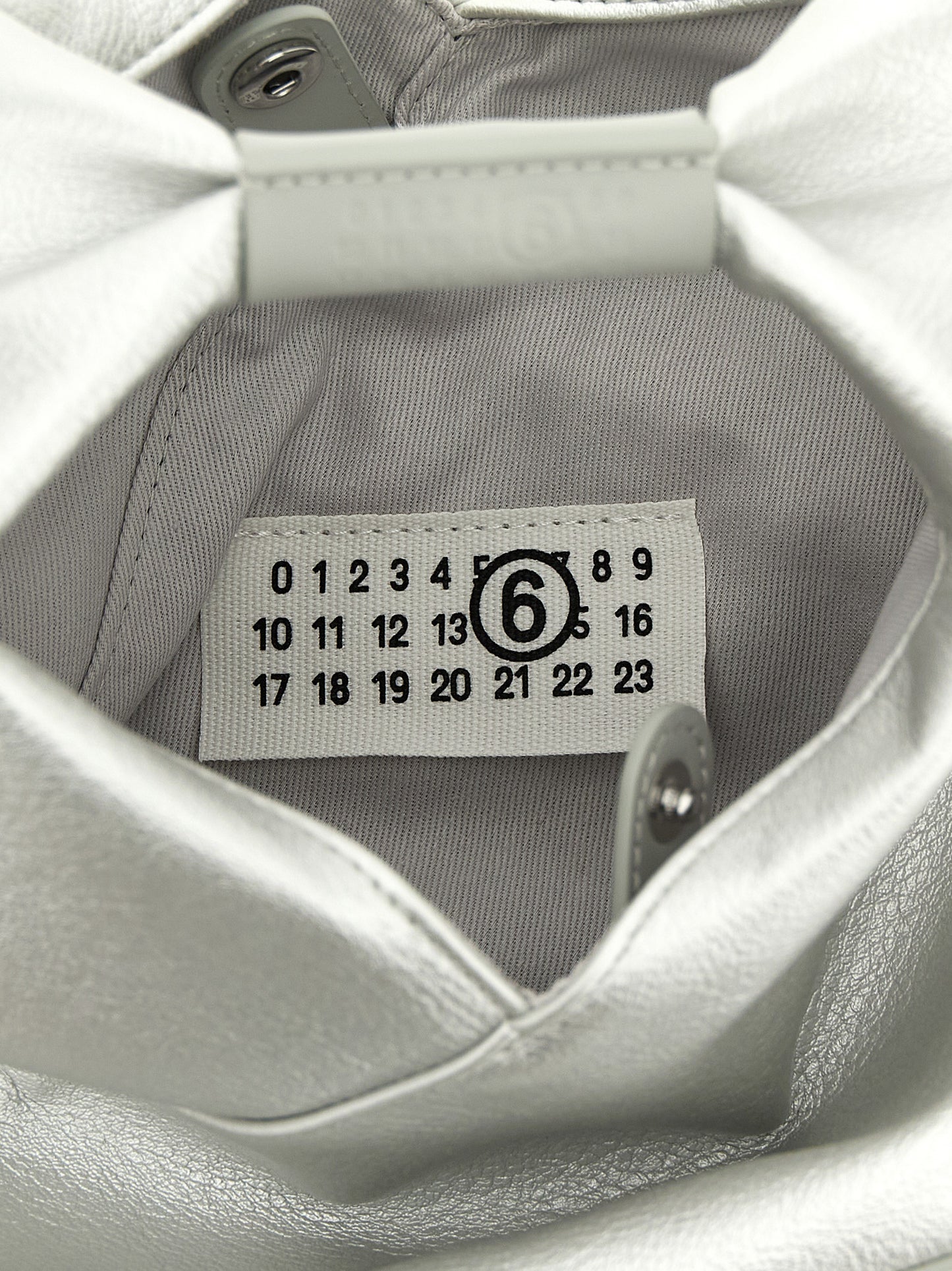 MM6 Maison Margiela Silver Polyethylene Crossbody Bag