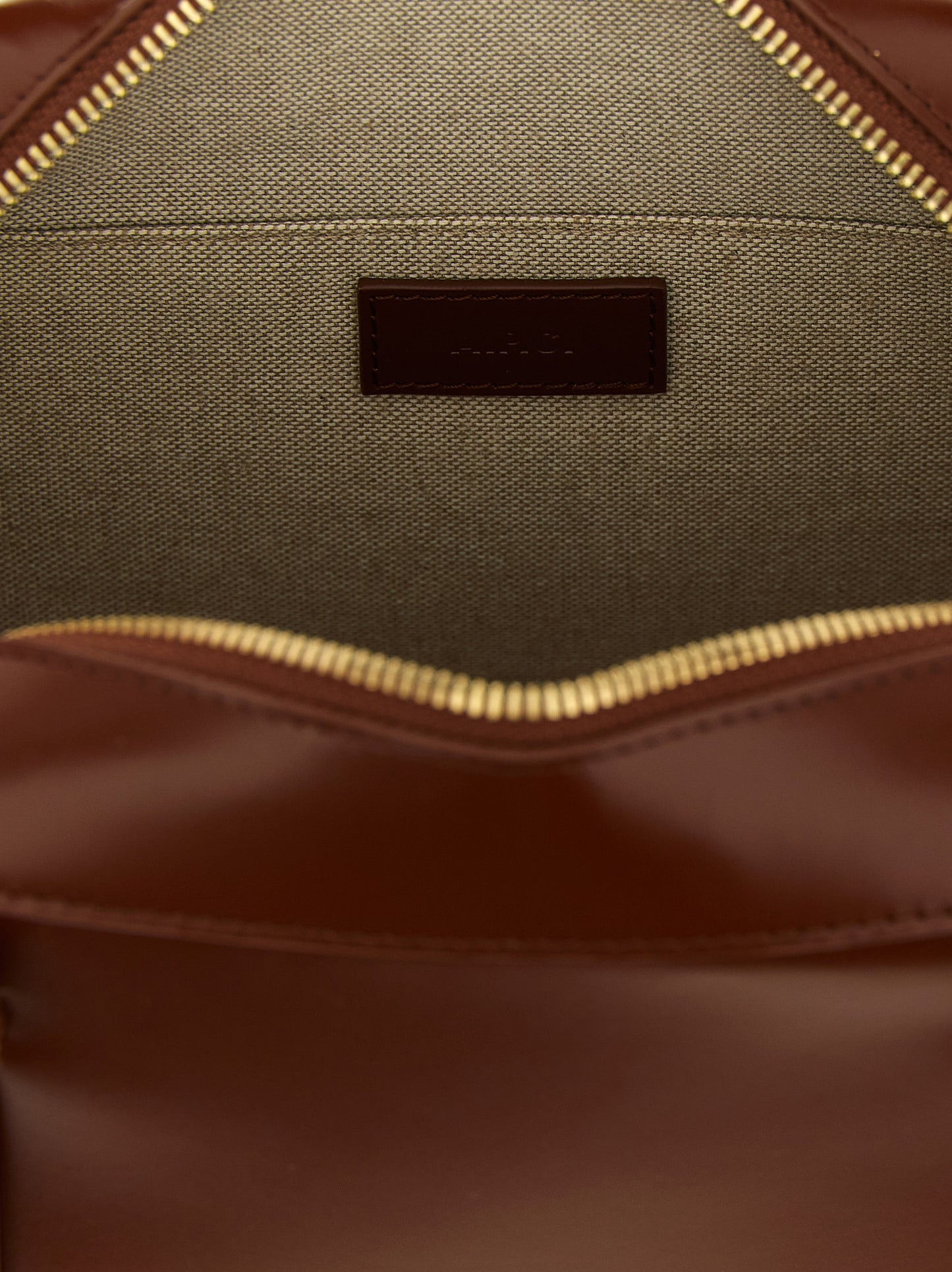 A.P.C. Brown Cowhide Handbag