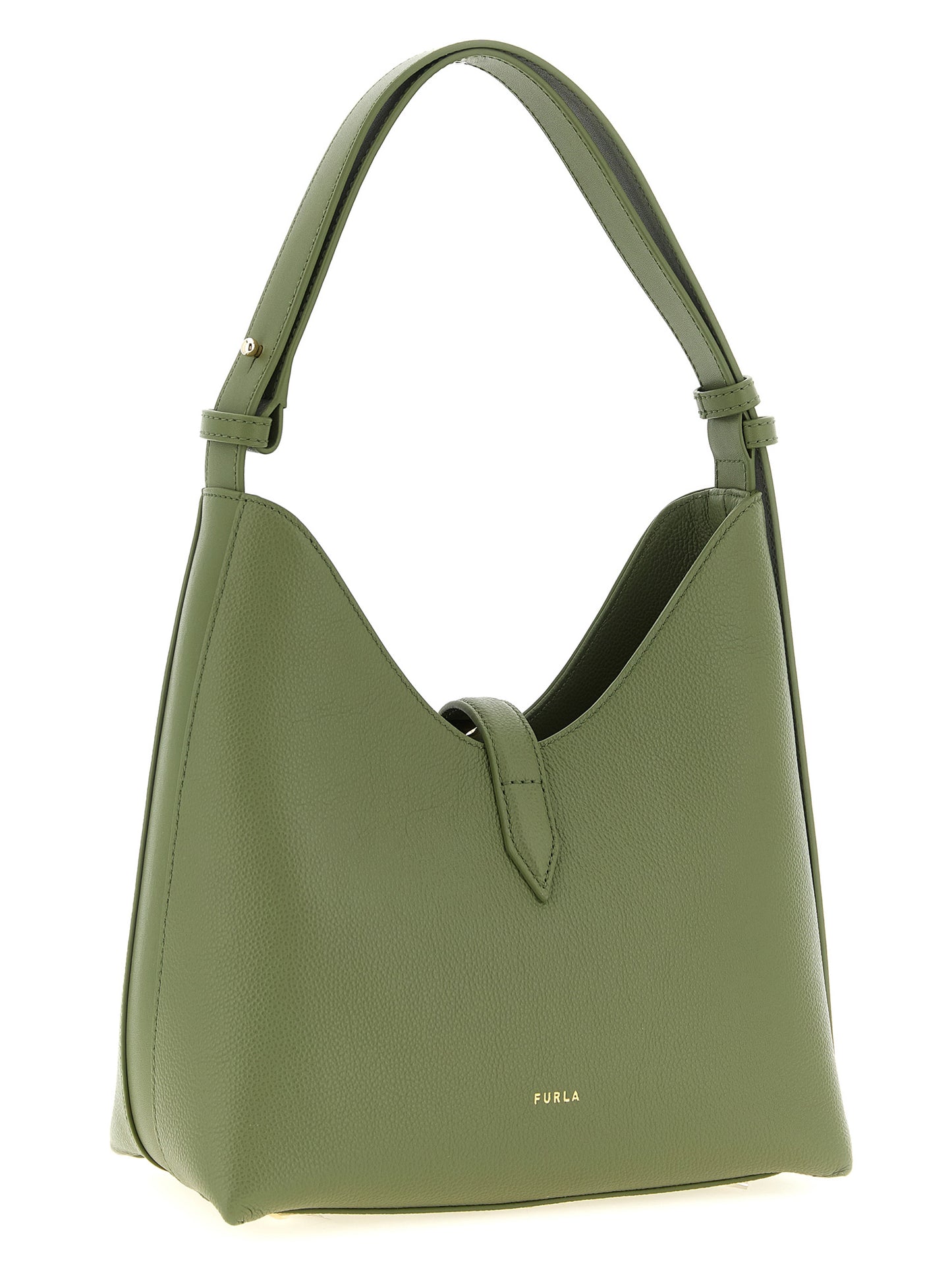 Furla Bicolor Calfskin Shoulder Bag