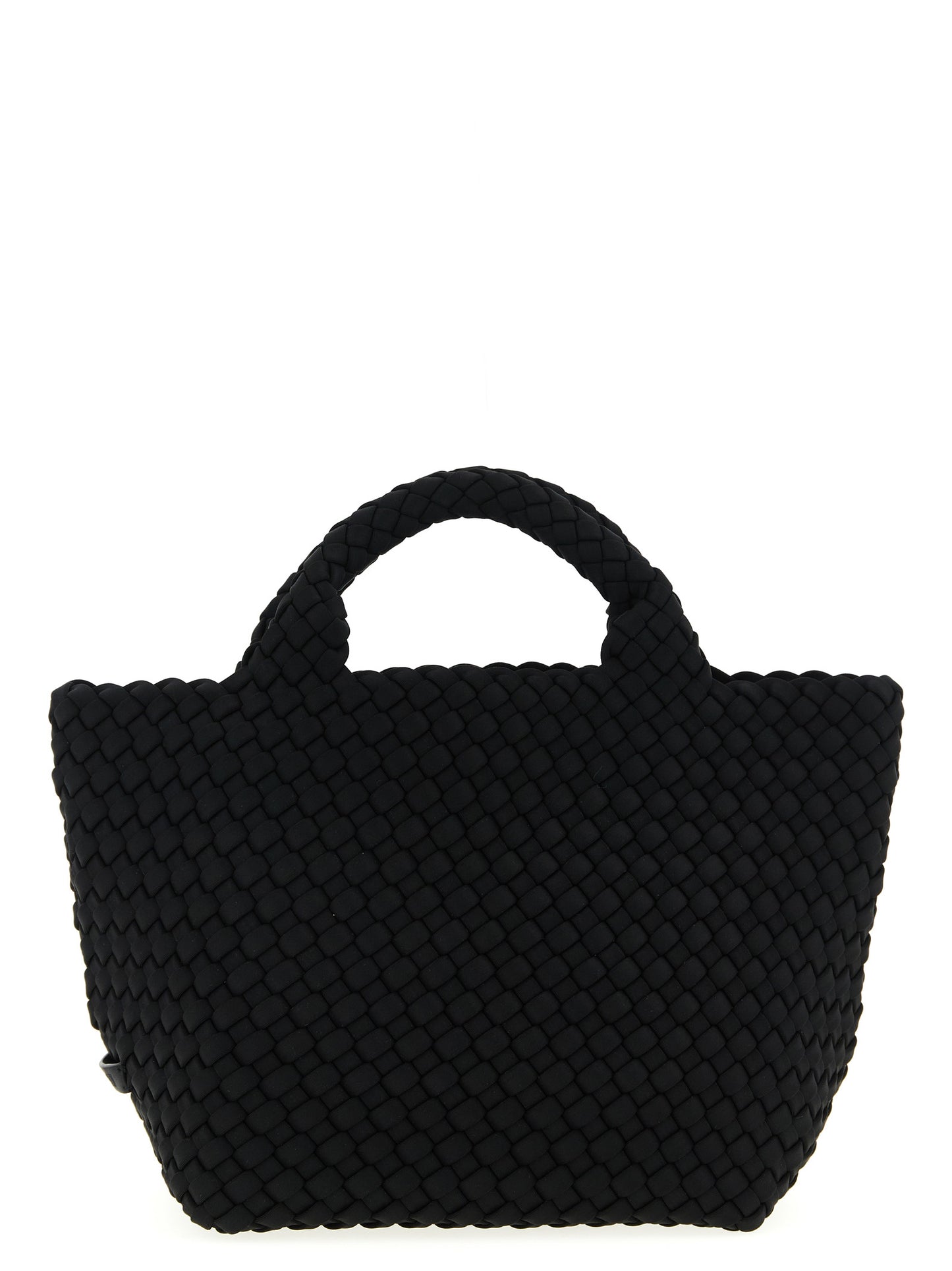 NAGHEDI Black Neoprene Tote Bag