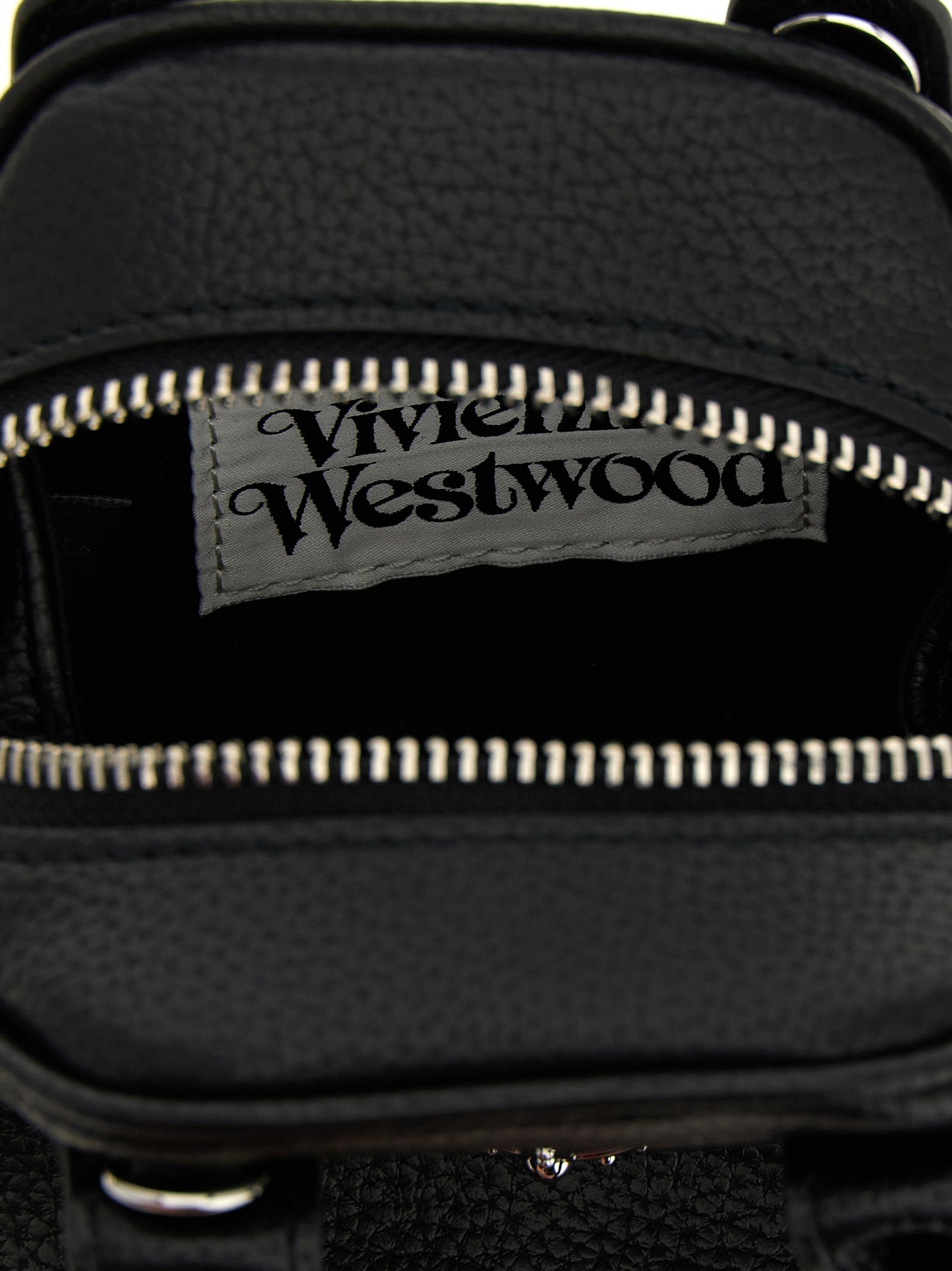 Vivienne Westwood Black Polyethylene Handbag