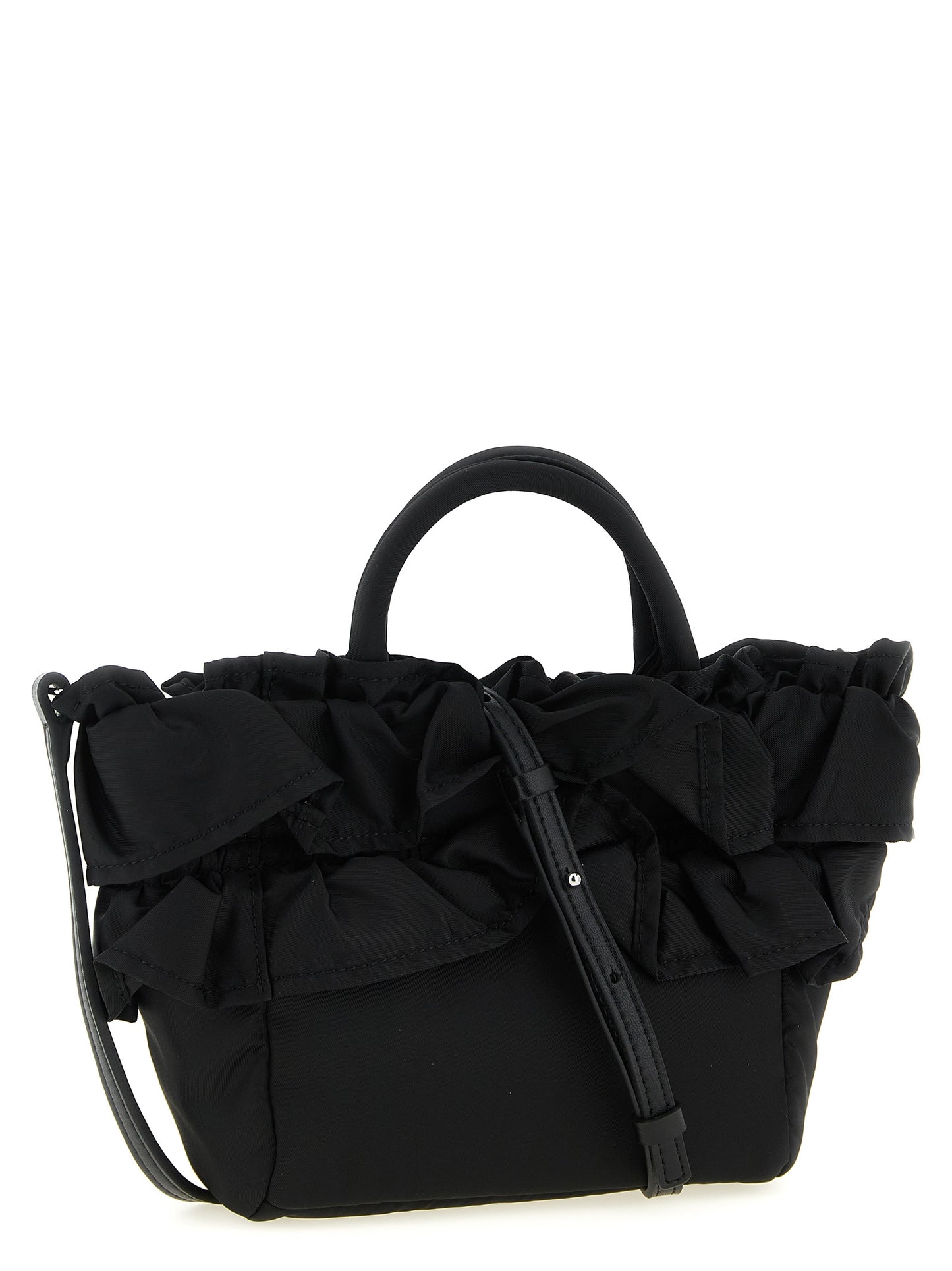 Ganni Black Nylon Handbag