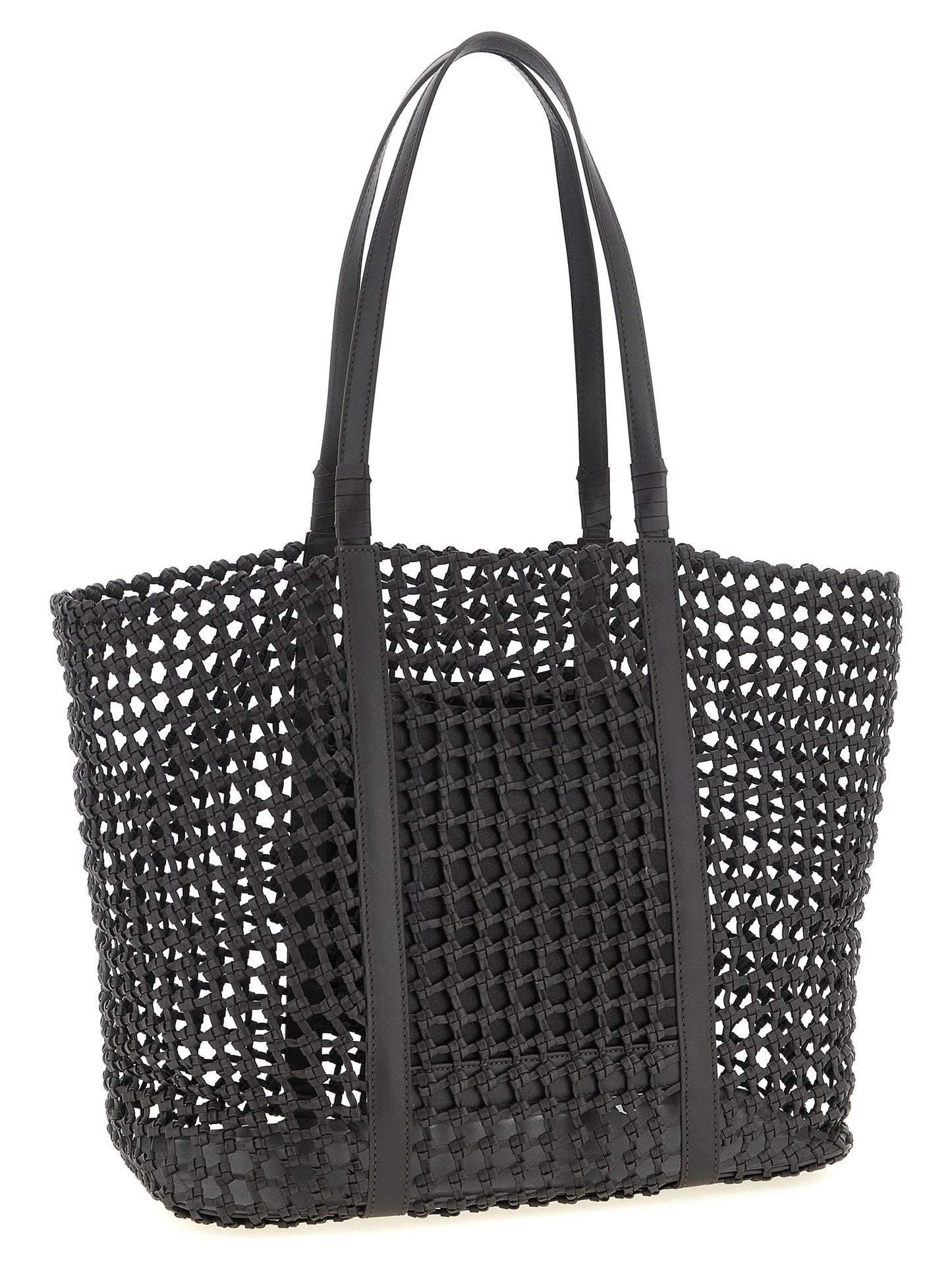 Staud Brown Cowhide Tote Bag