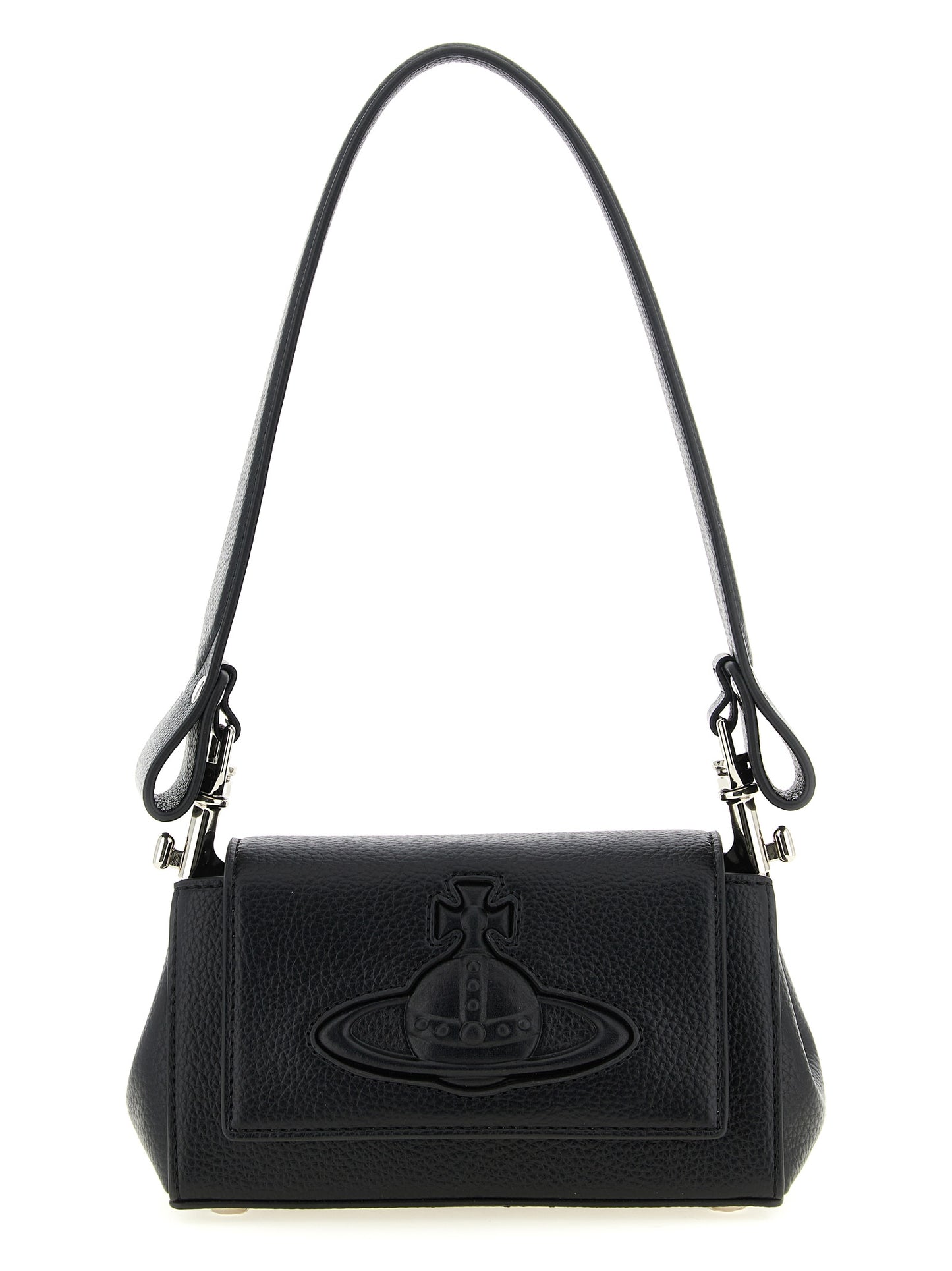 Vivienne Westwood Black Polyethylene Shoulder Bag