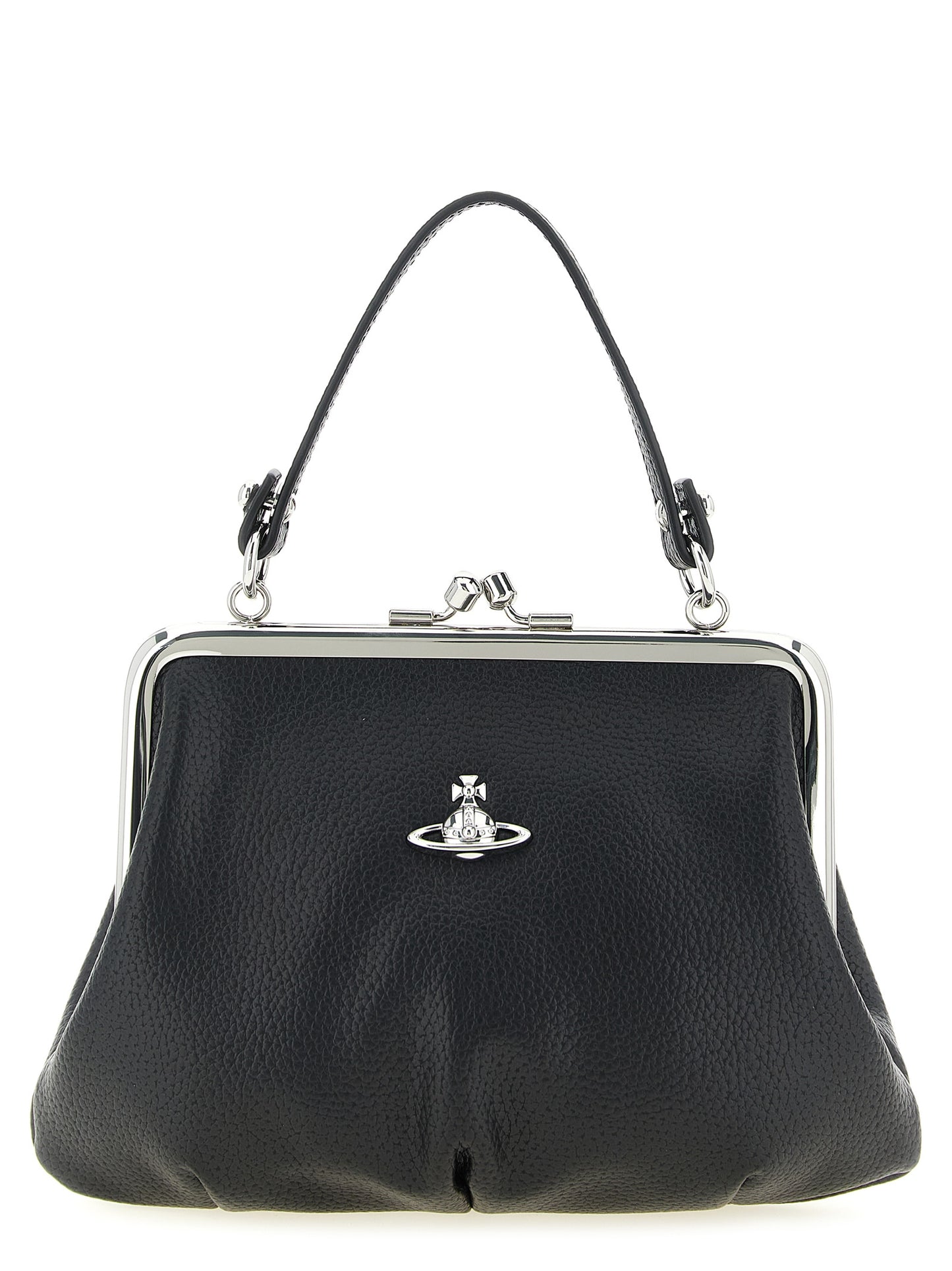 Vivienne Westwood Black Polyethylene Handbag