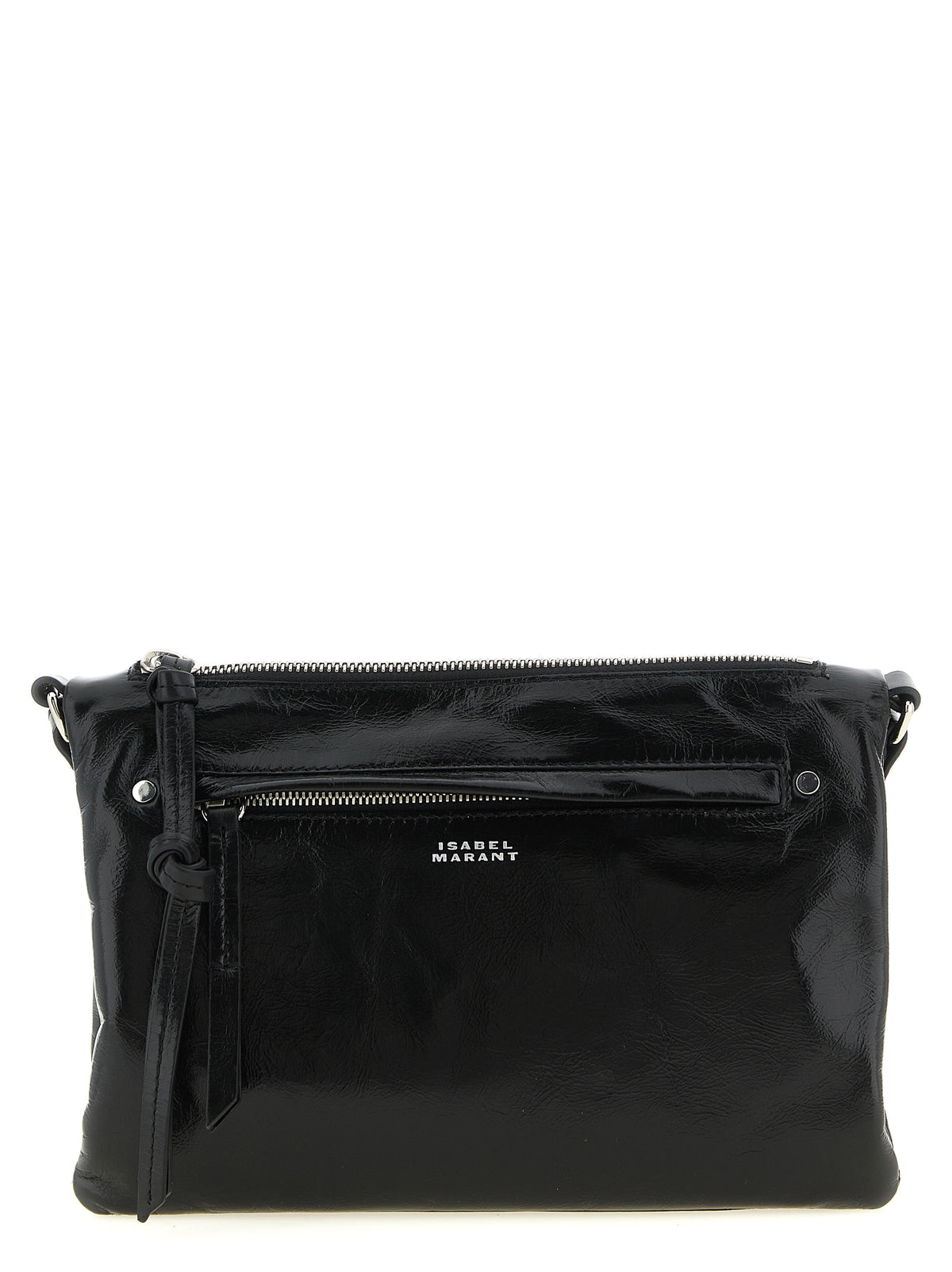 Isabel Marant Black Calfskin Crossbody Bag