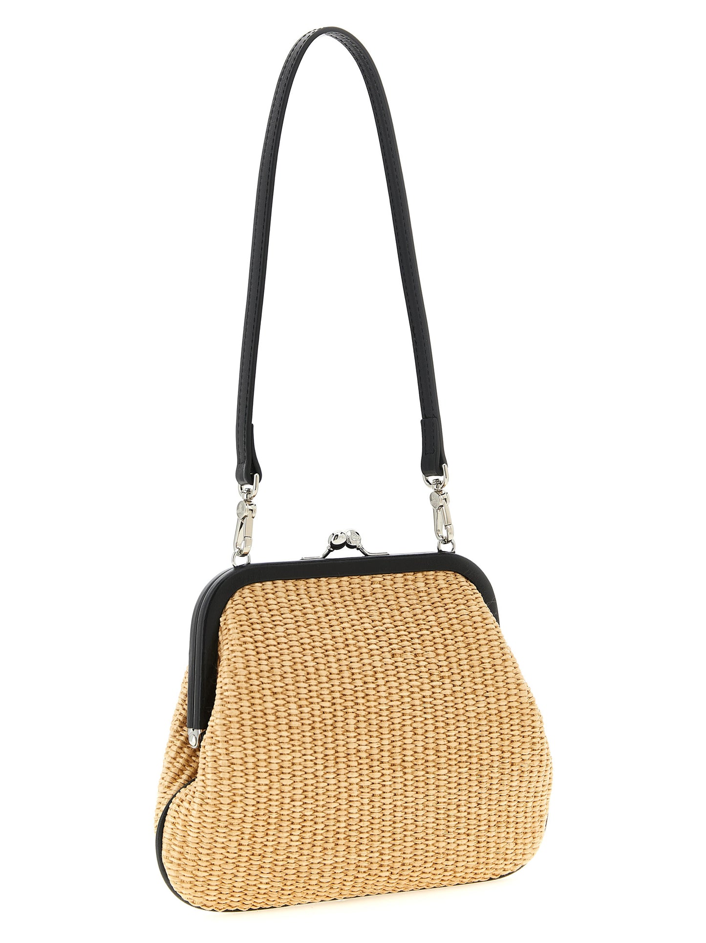 Vivienne Westwood Beige Cotton Clutch Bag