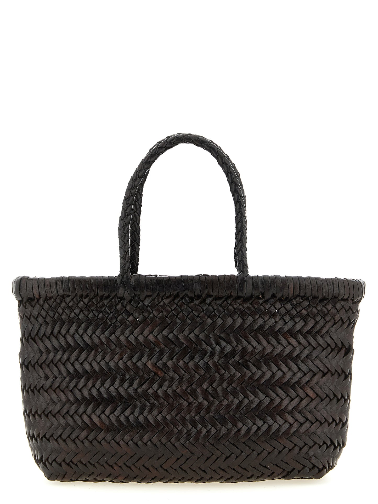 Dragon Diffusion Brown Calfskin Handbag