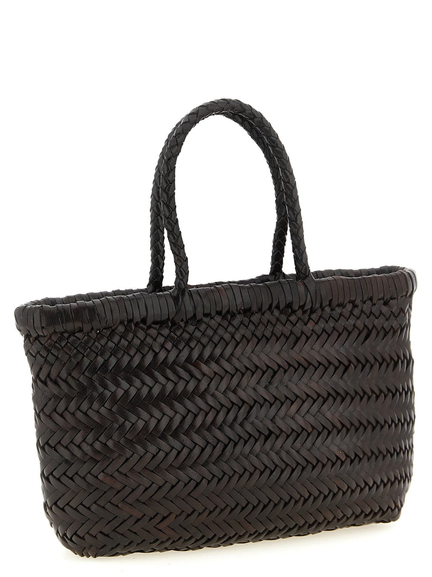 Dragon Diffusion Brown Calfskin Handbag
