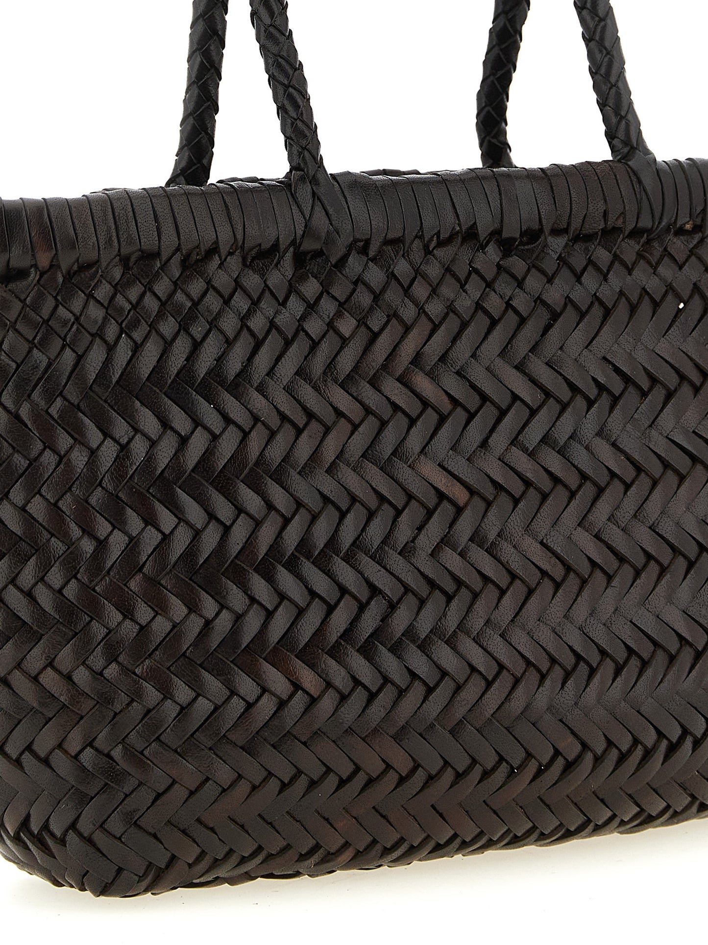 Dragon Diffusion Brown Calfskin Handbag