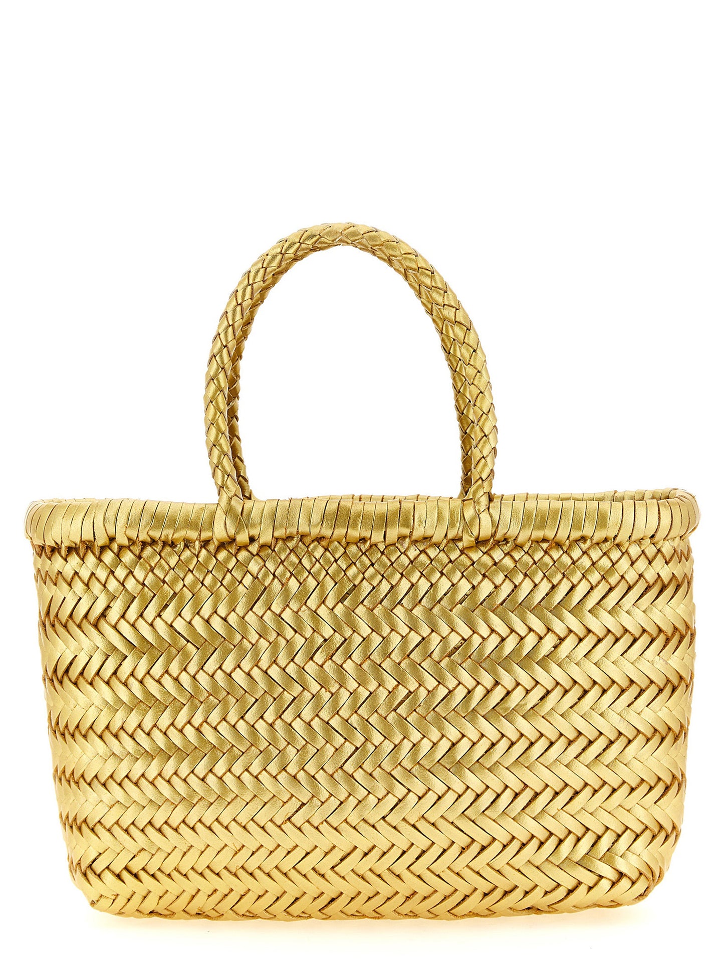 Dragon Diffusion Gold Calfskin Handbag