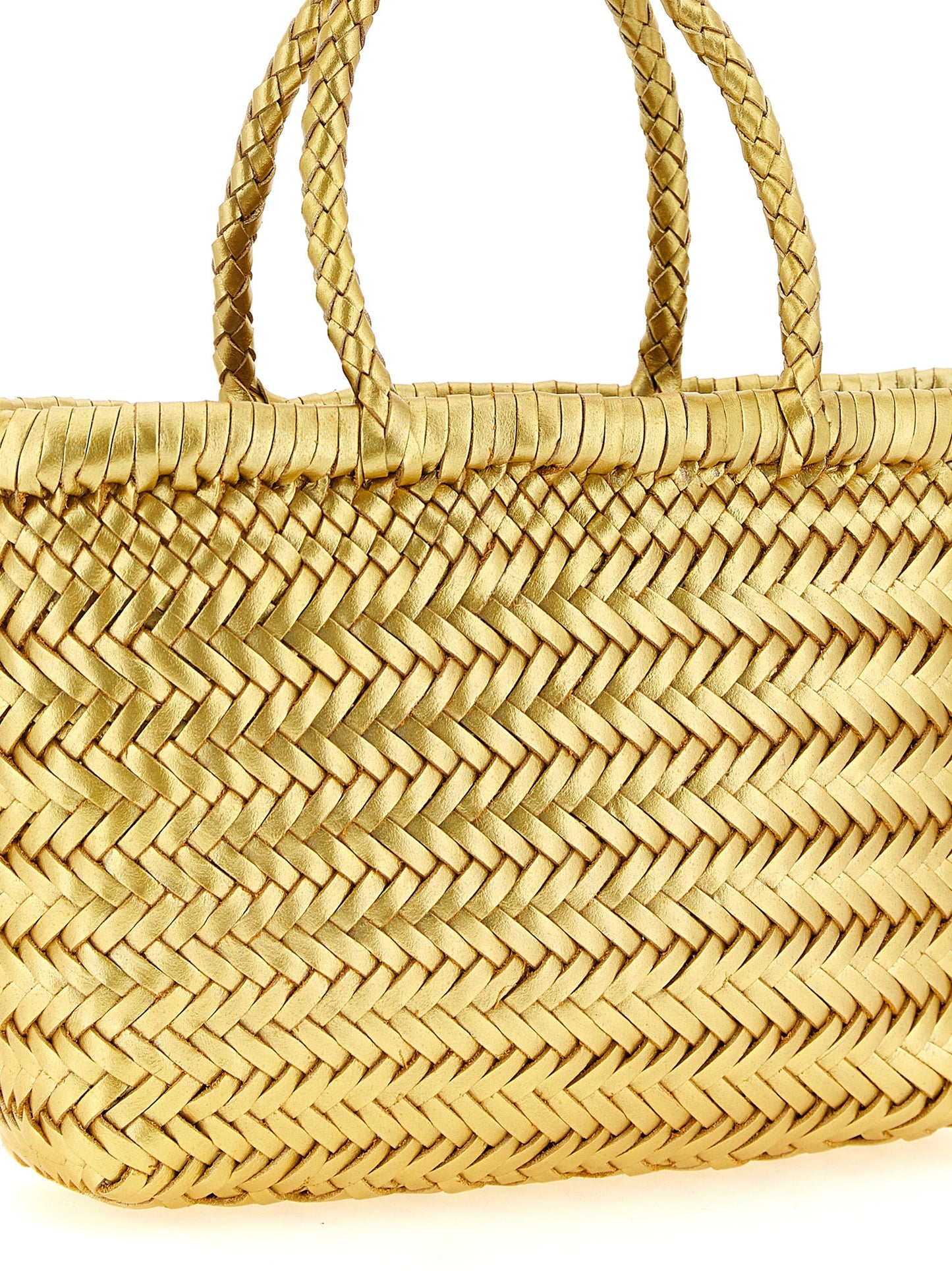 Dragon Diffusion Gold Calfskin Handbag