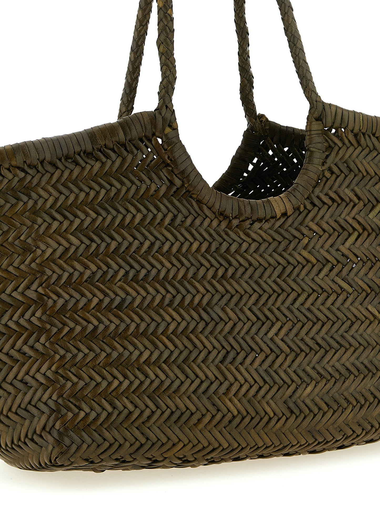 Dragon Diffusion Bicolor Calfskin Shoulder Bag