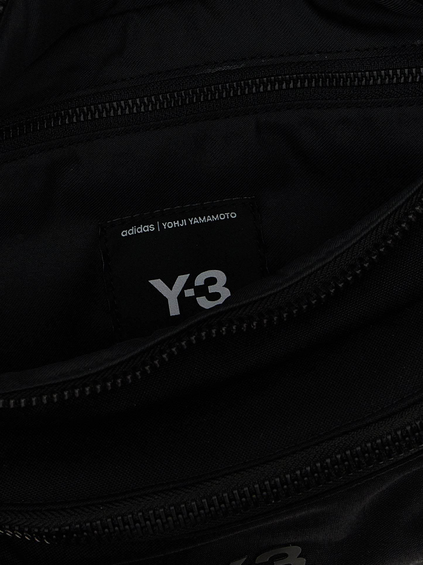 Y-3 Black Polyamide Crossbody Bag