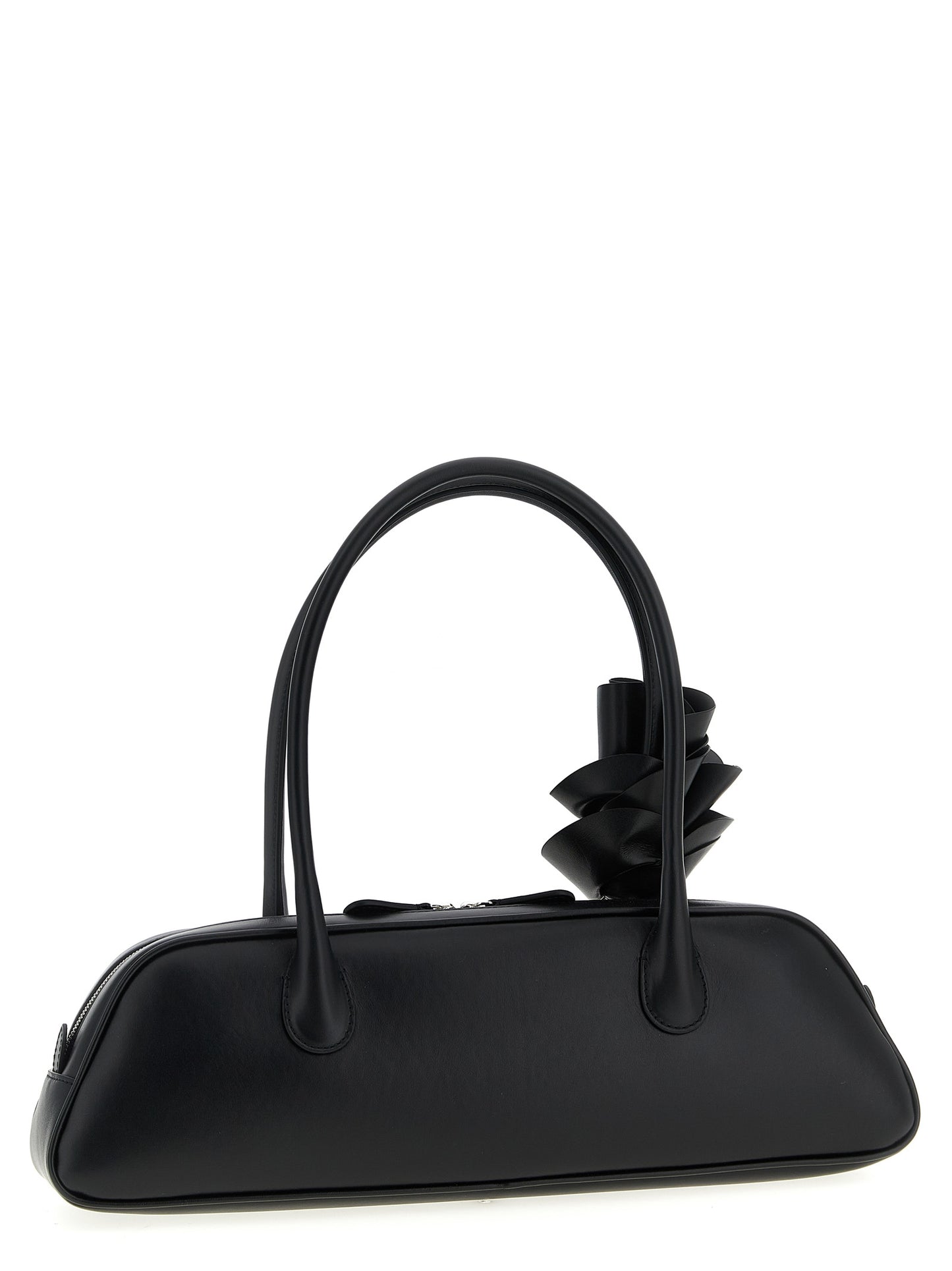 Magda Butrym Black Calfskin Shoulder Bag