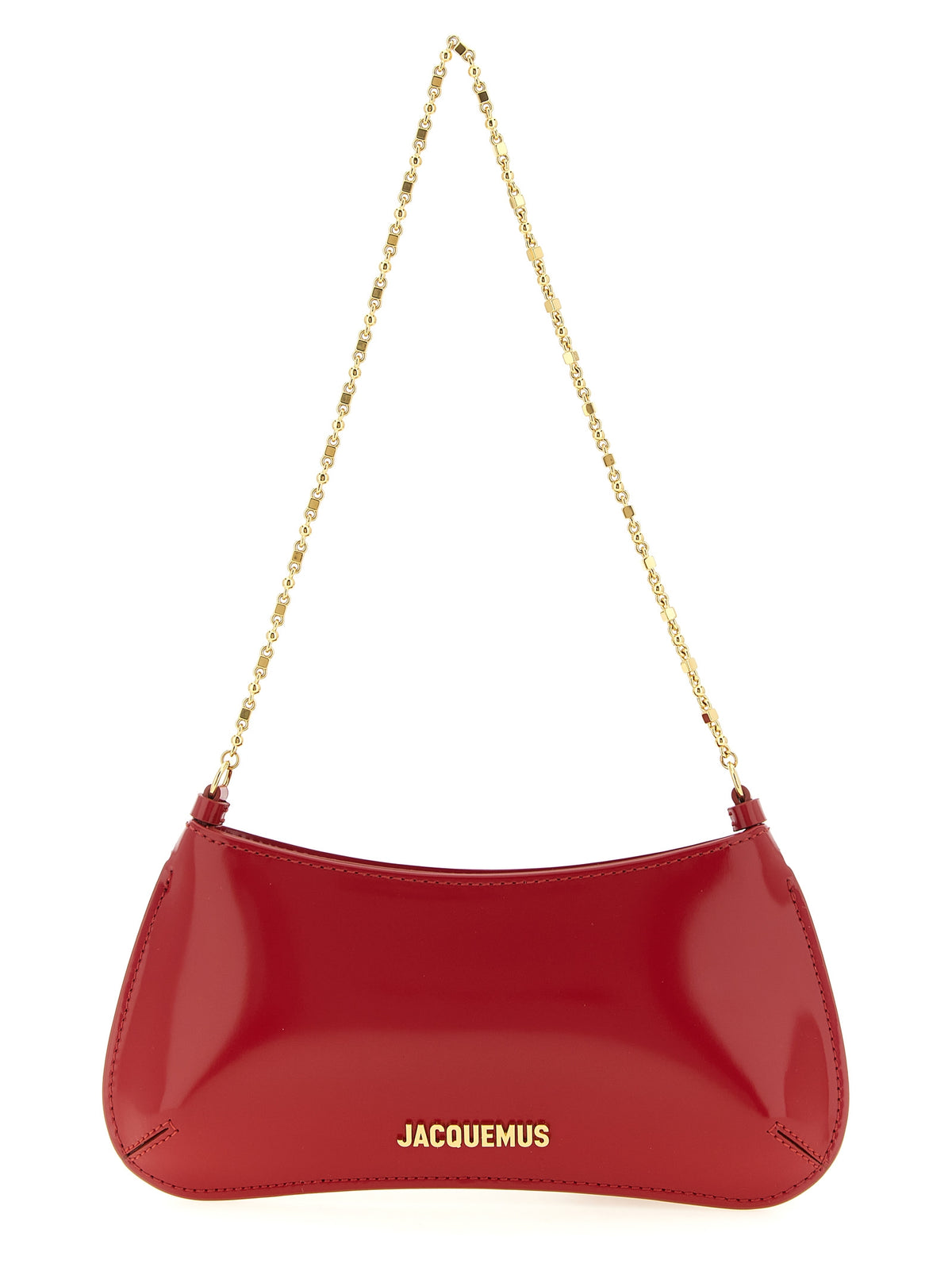 Jacquemus Red Calfskin Shoulder Bag